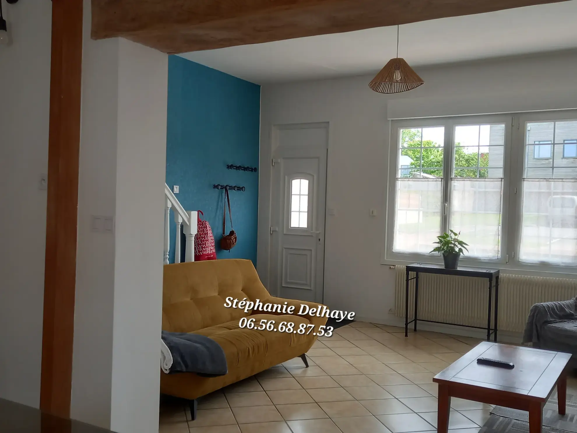 Belle maison de ville rénovée à Fruges avec 3 chambres et cour extérieure 