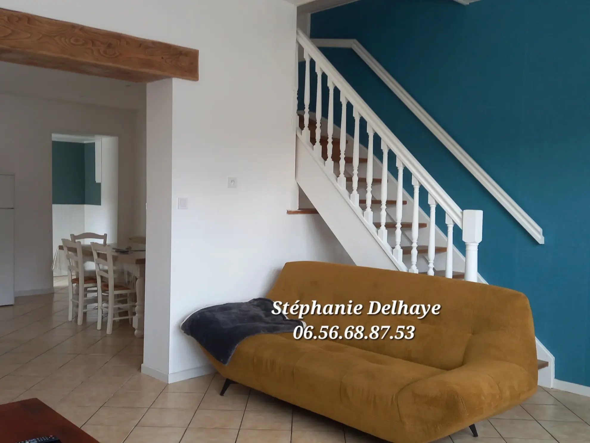 Belle maison de ville rénovée à Fruges avec 3 chambres et cour extérieure 