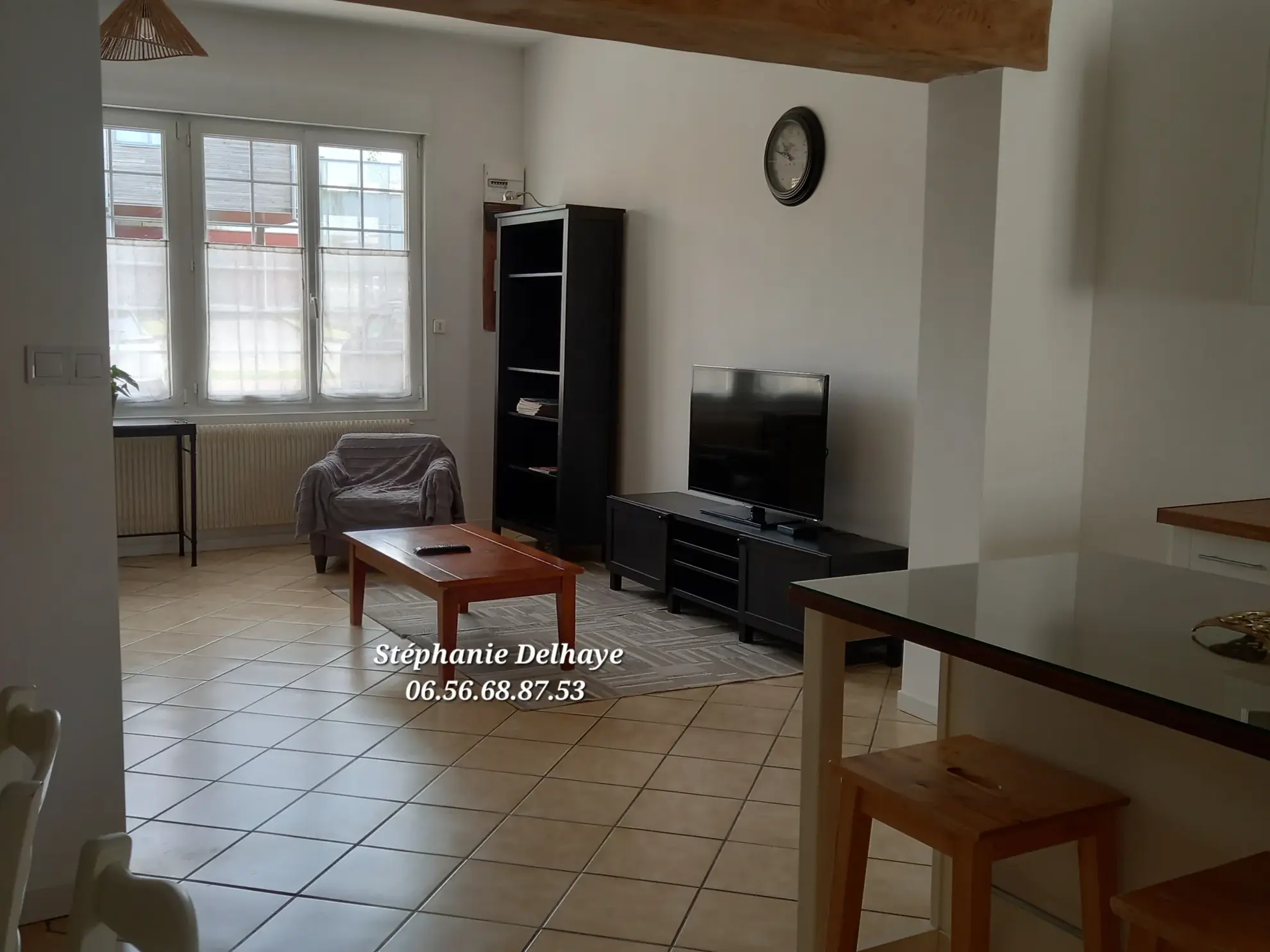 Belle maison de ville rénovée à Fruges avec 3 chambres et cour extérieure 