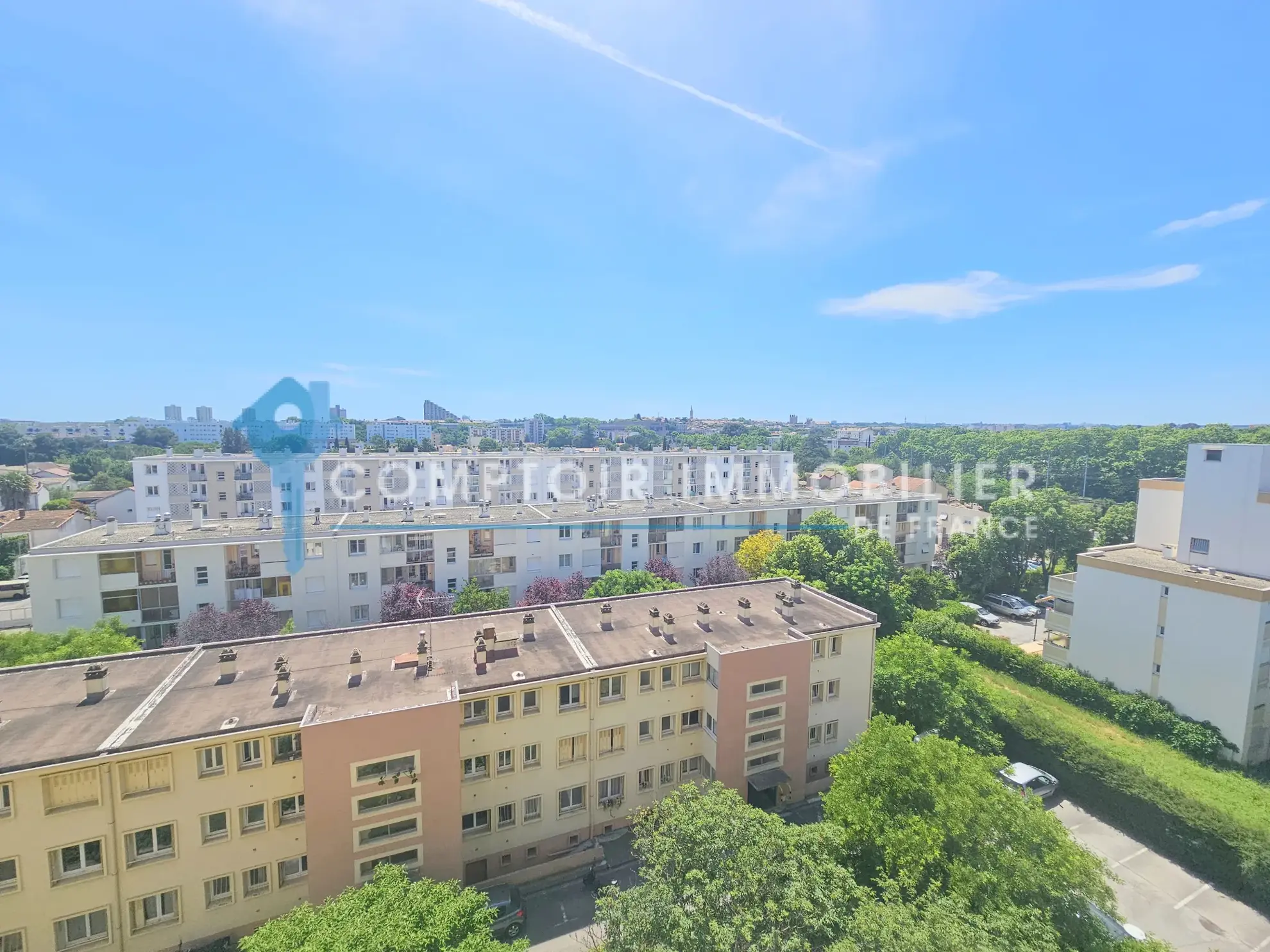 Appartement T3 lumineux de 69 m² avec terrasse à Montpellier Les Aubes 