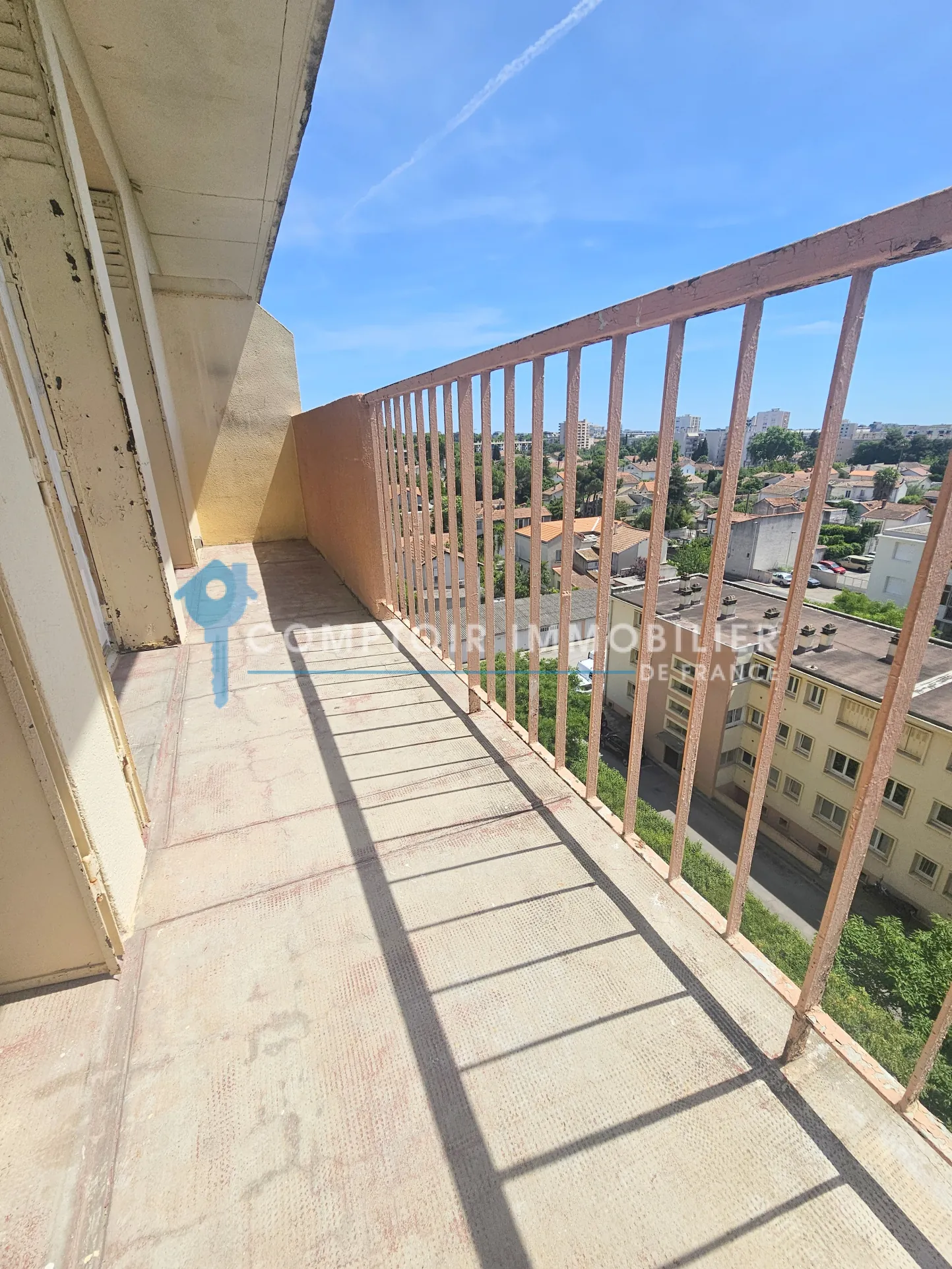 Appartement T3 lumineux de 69 m² avec terrasse à Montpellier Les Aubes 