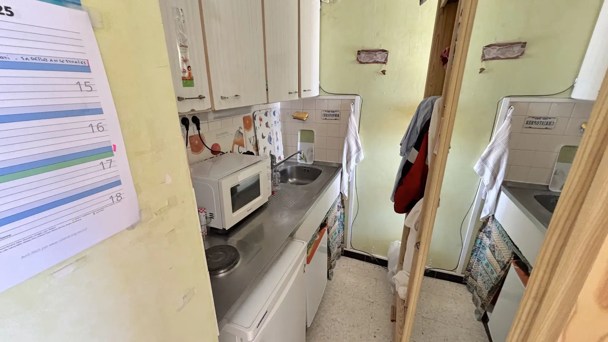 Studio à vendre à Carnon-Plage avec vue dégagée sur port, mer et étangs 