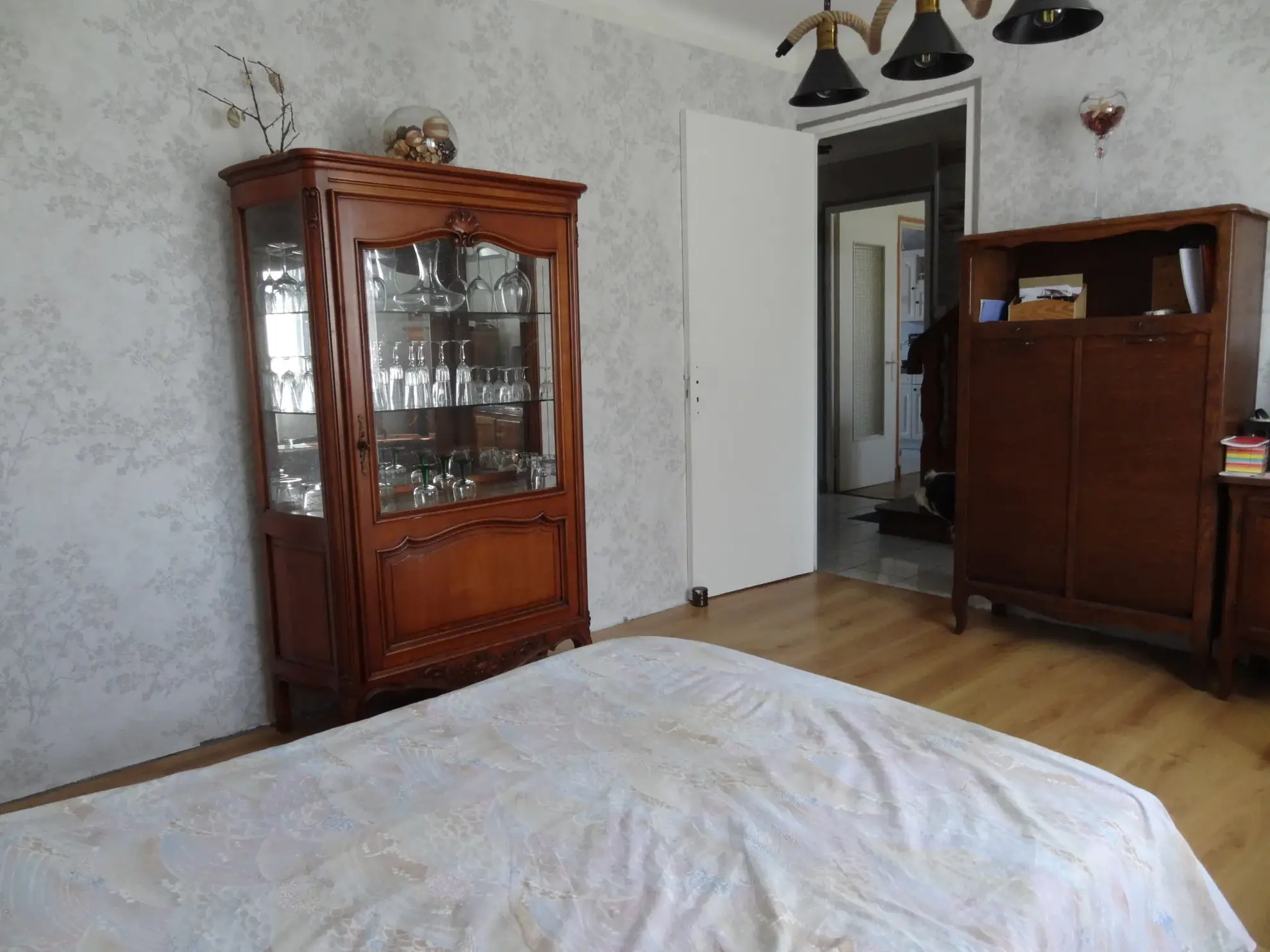 Maison de plain-pied avec jardin et garage à Saint Nicolas du Pelem 