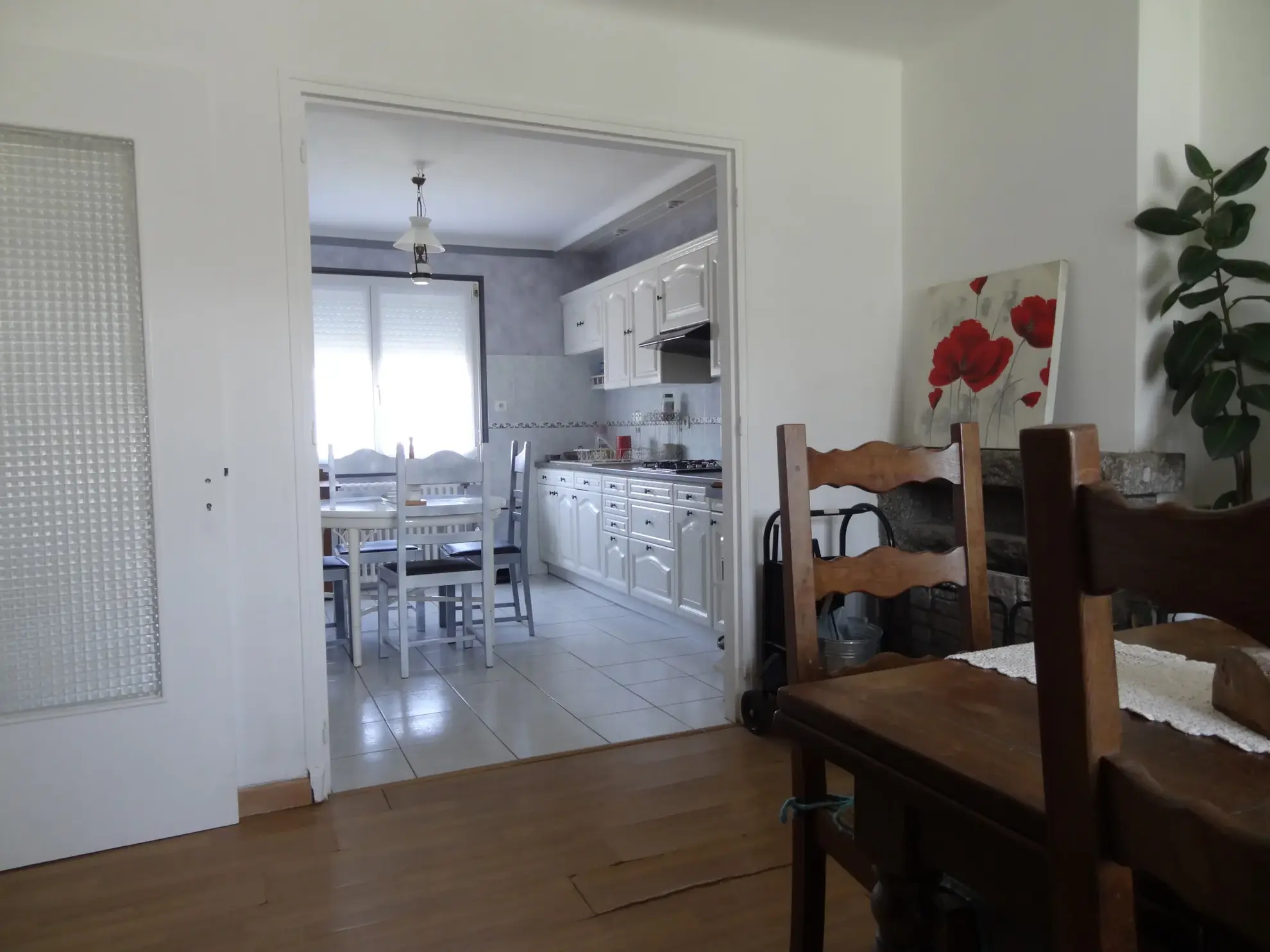 Maison de plain-pied avec jardin et garage à Saint Nicolas du Pelem 