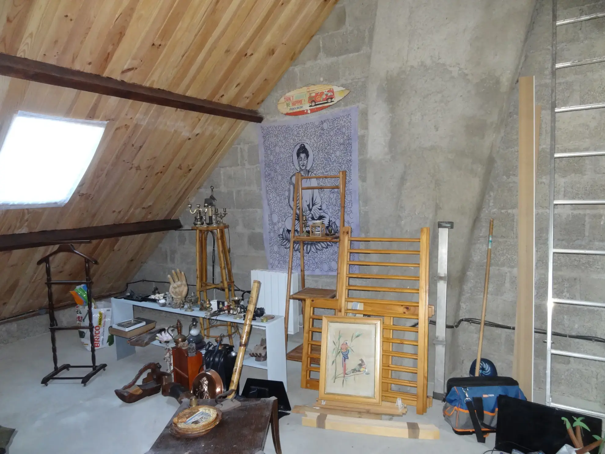 Maison de plain-pied avec jardin et garage à Saint Nicolas du Pelem 