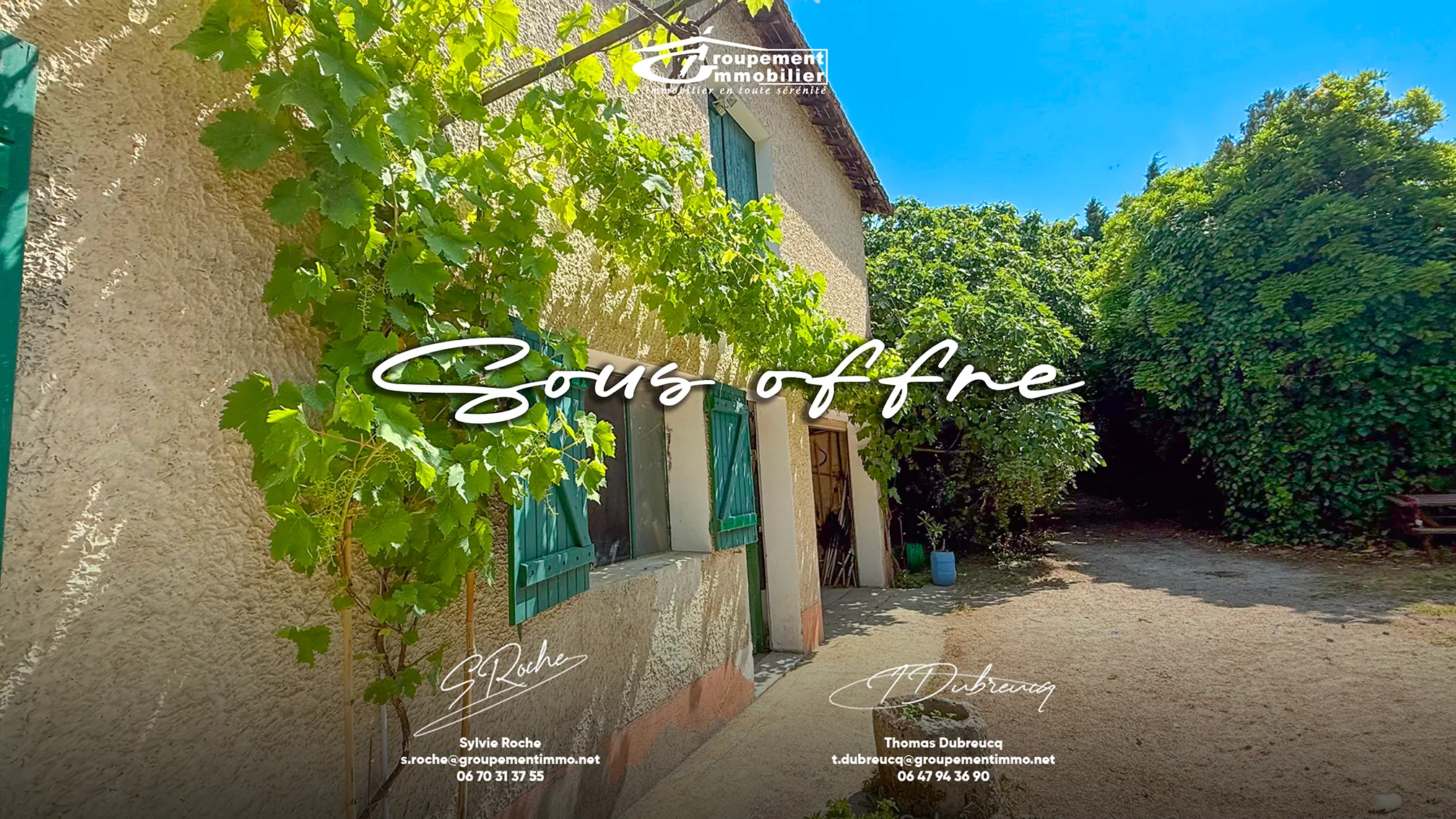 Maison à vendre à Orange avec grand terrain et potentiel, proche du centre-ville