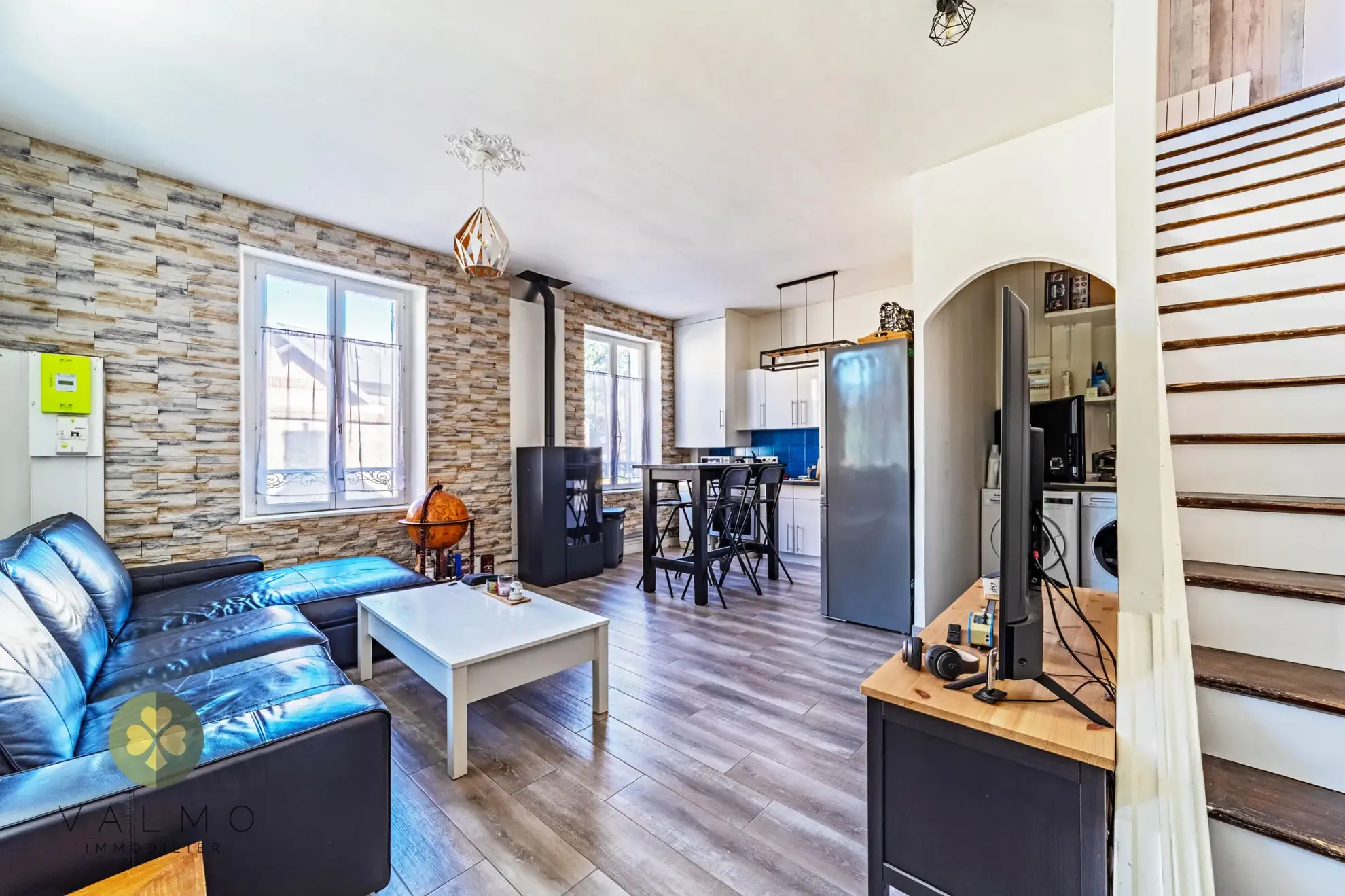 Charmant appartement triplex de 57m2 à vendre à Houdan, Yvelines 