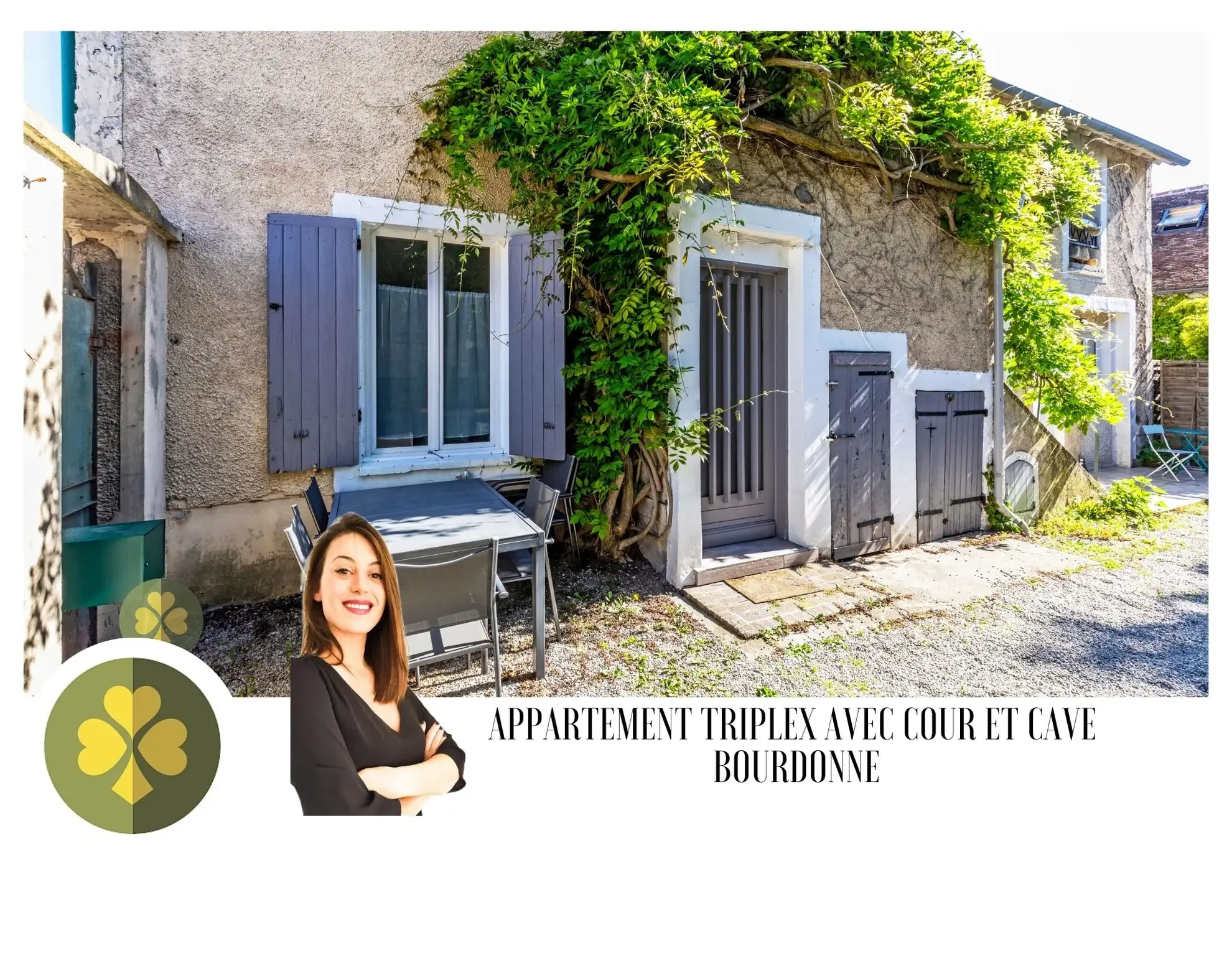 Charmant appartement triplex de 57m2 à vendre à Houdan, Yvelines 