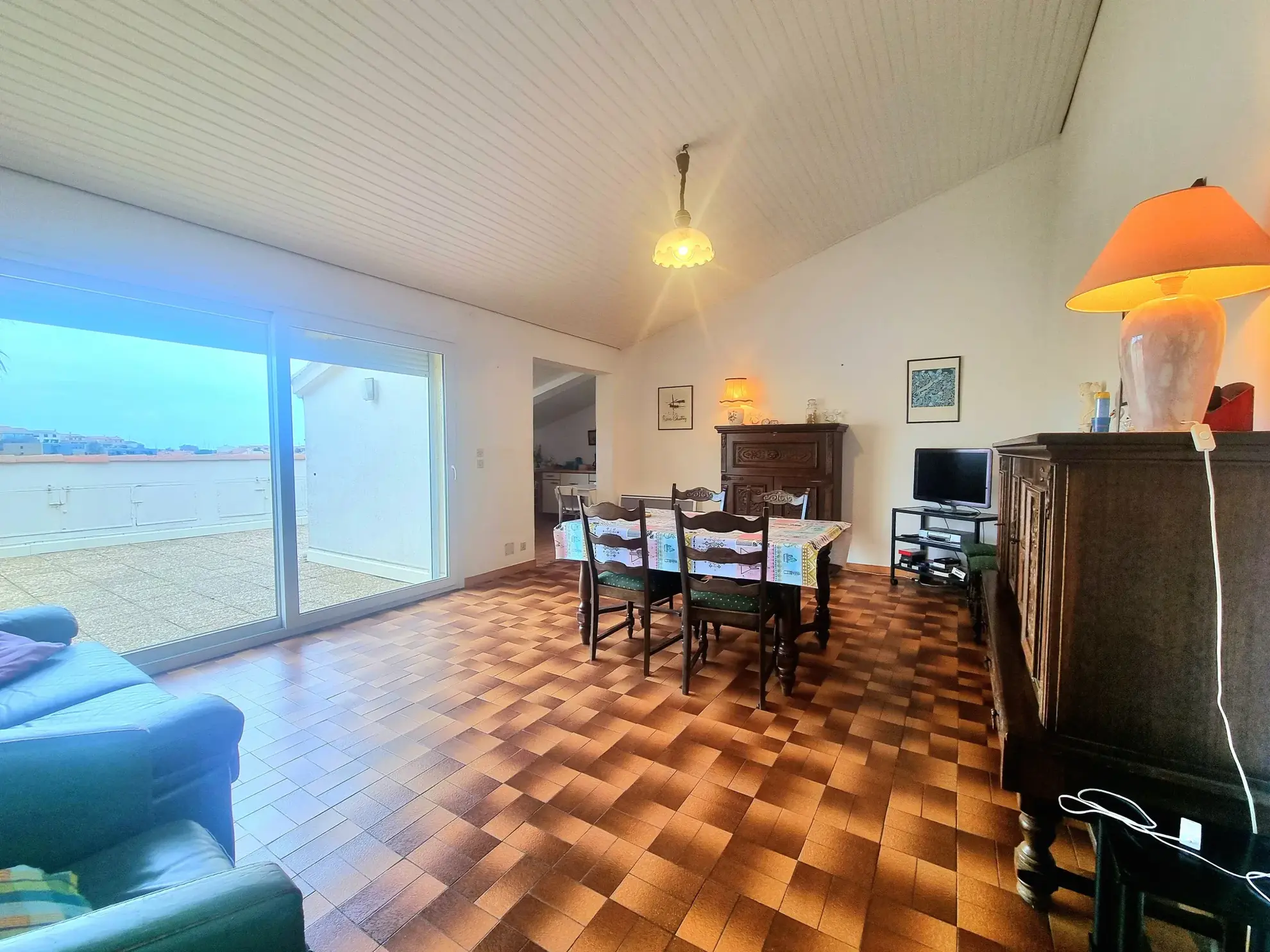 Appartement avec vue imprenable sur la mer à Gruissan - 2 chambres 