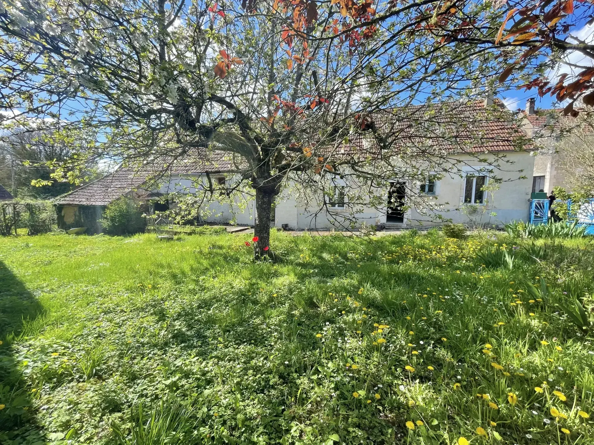 Charmante longère de 113 m² à Courson-les-Carrières avec potentiel d'aménagement 