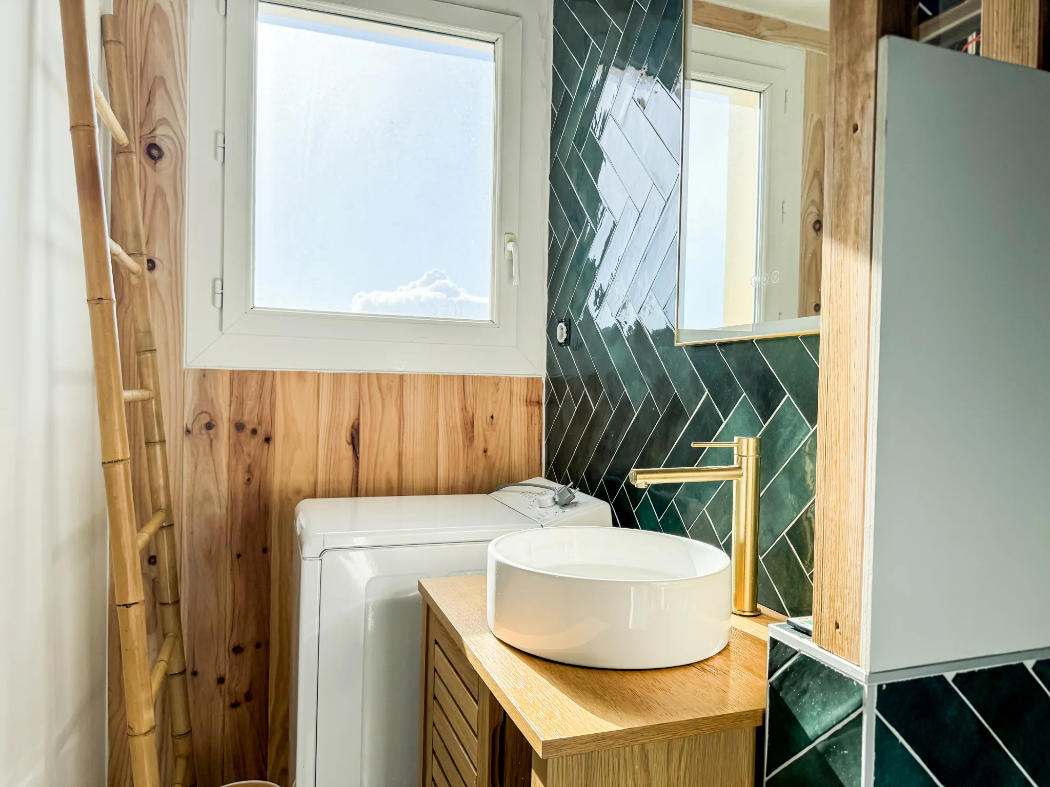 Appartement traversant de 34 m² avec double terrasse Vue mer à Carnon Plage 