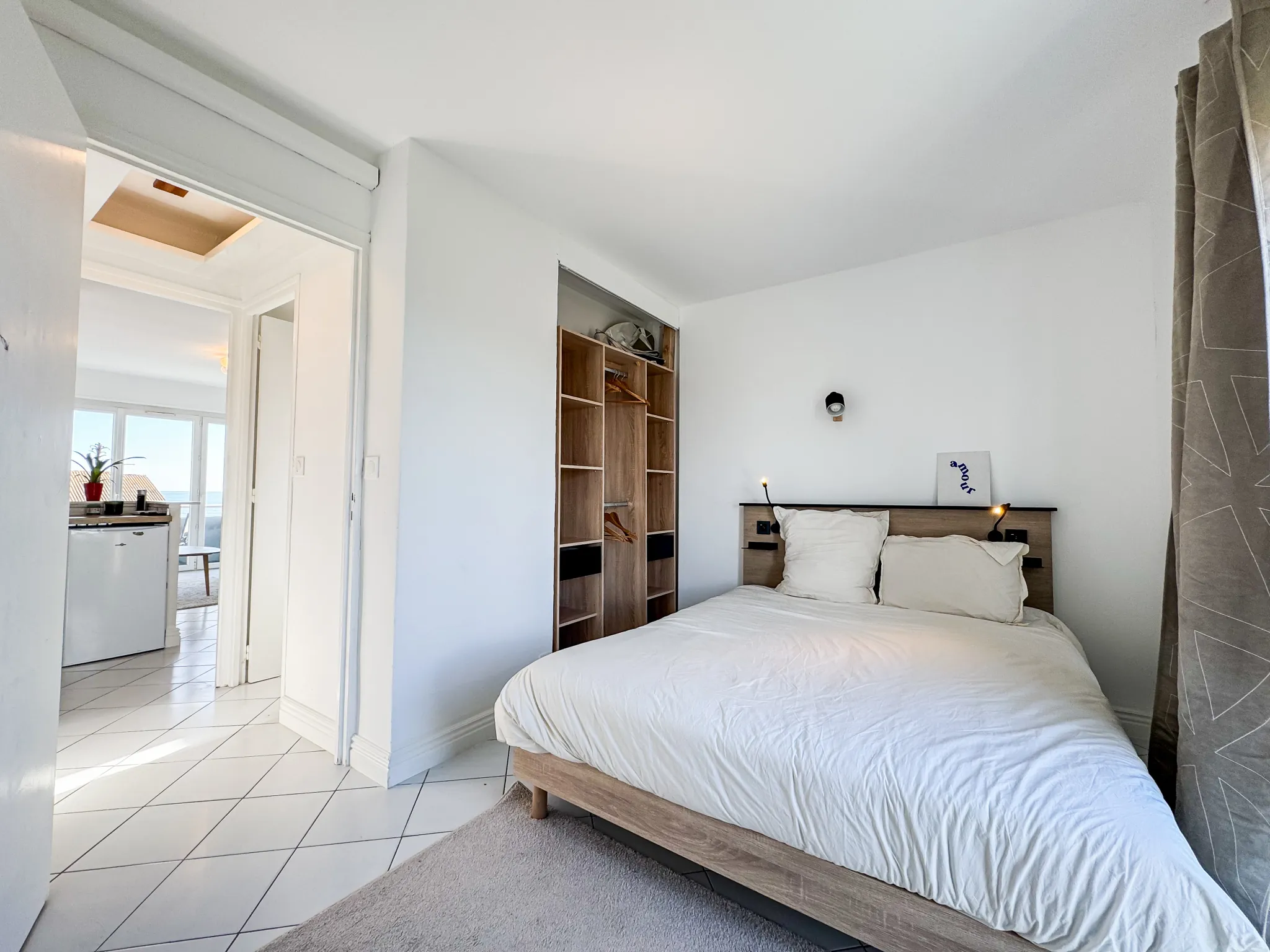 Appartement traversant de 34 m² avec double terrasse Vue mer à Carnon Plage 