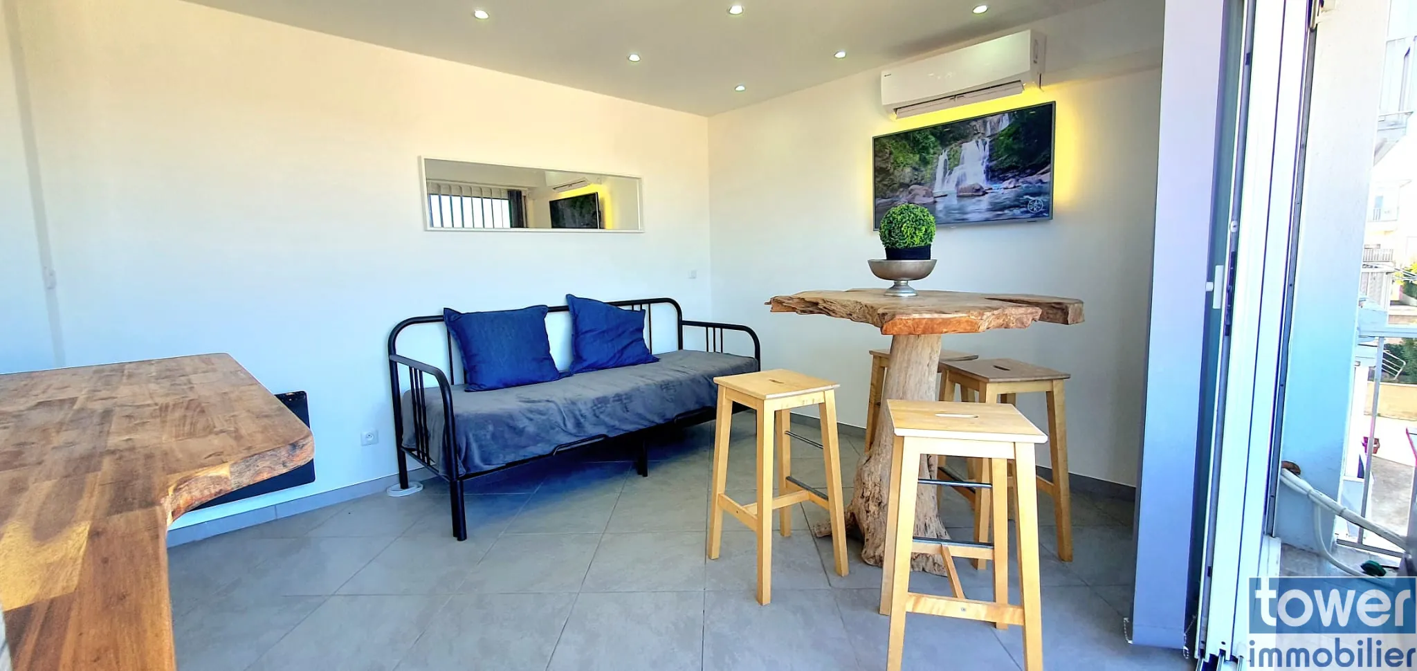 Appartement à vendre à Carnon plage, 37 m², vue dégagée, proche de la mer 