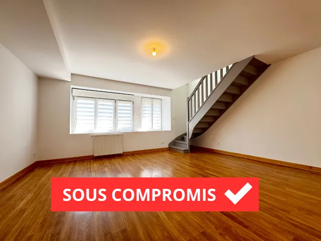 Appartement T2 bis en duplex rénové à Essert, parking privé, idéal primo-achat ou investissement