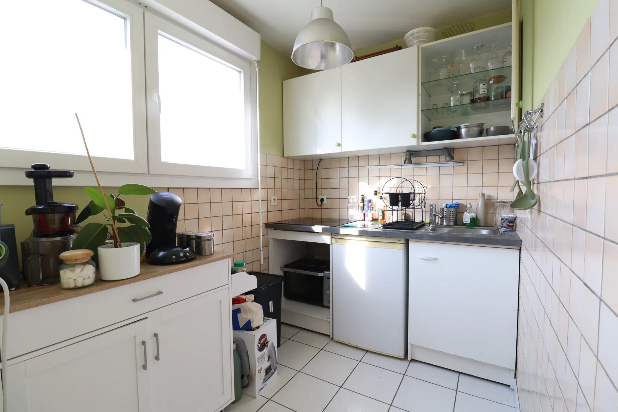 Appartement lumineux T2 avec balcon et garage à Grenoble 