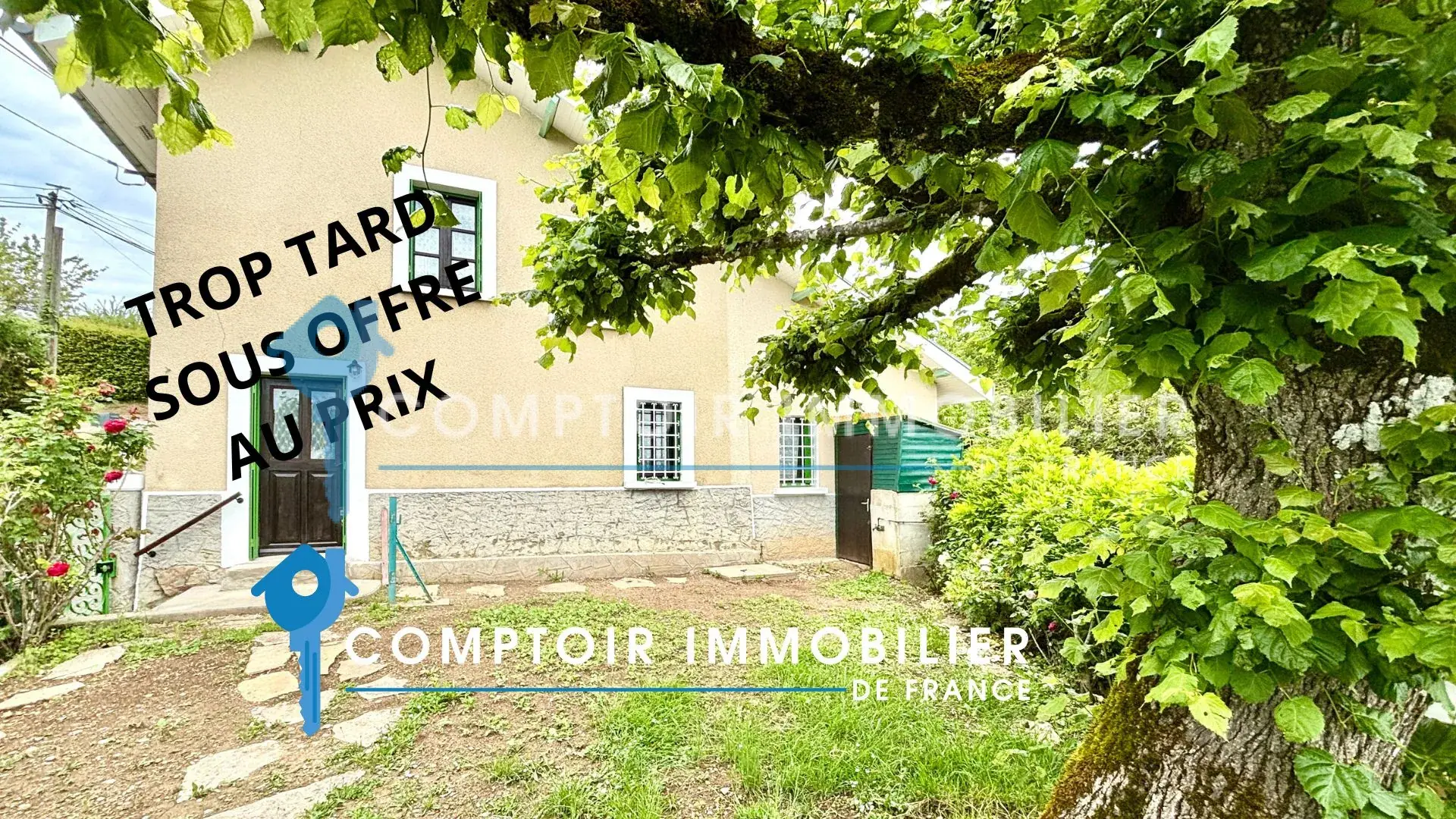Maison individuelle 57m² avec terrain et vue campagne près du Lac de Paladru