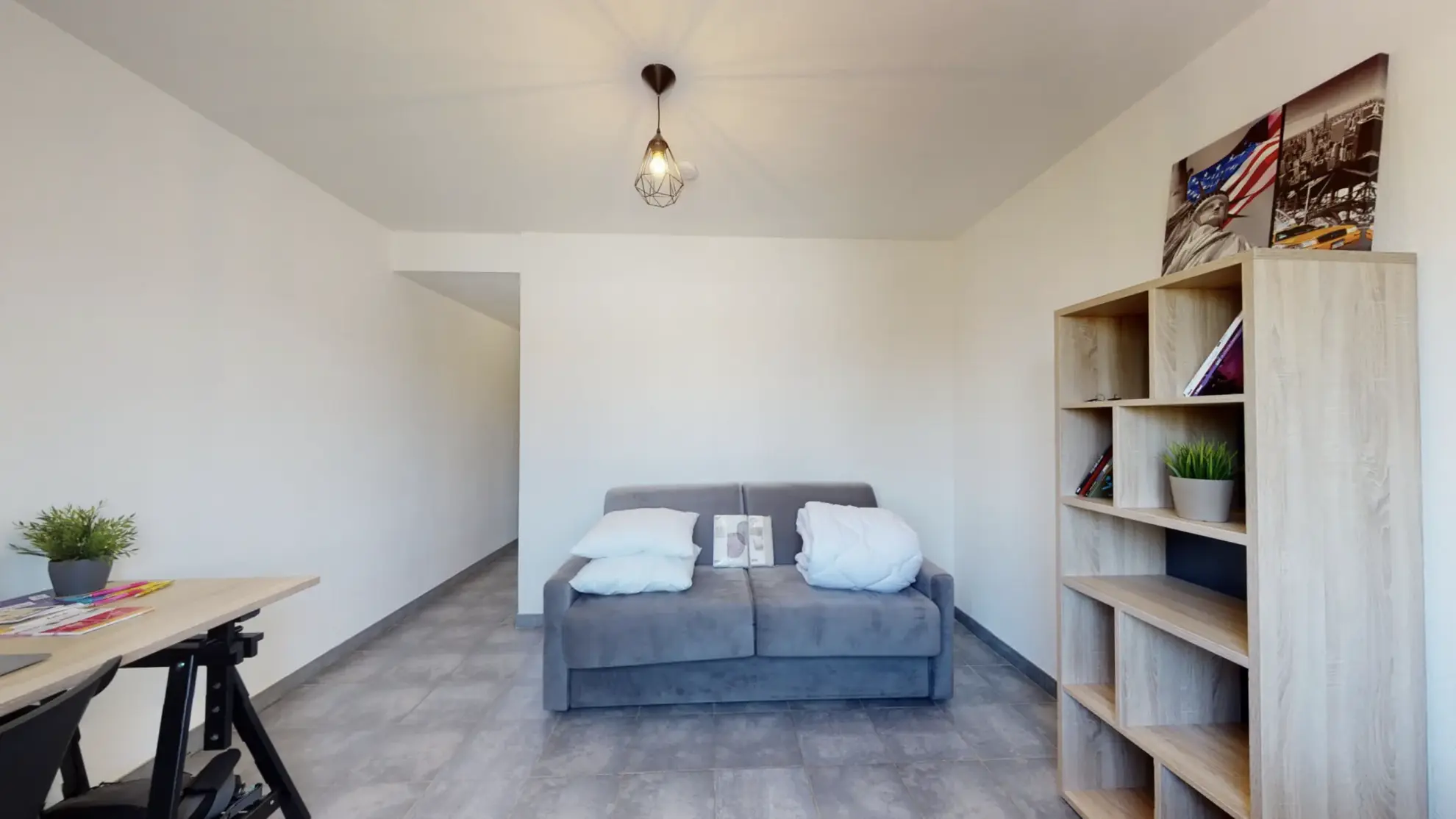 Studio à Montpellier de 23 m² près des facultés et tramway 