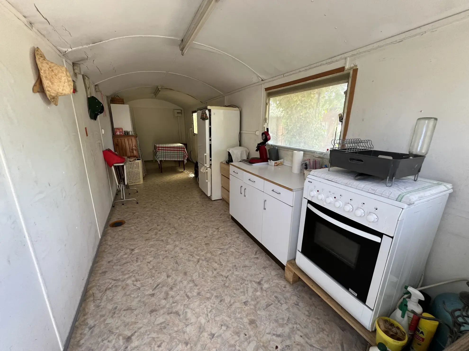 Terrain de loisir avec oliviers à Saint Jean de Fos - Vue montagne 