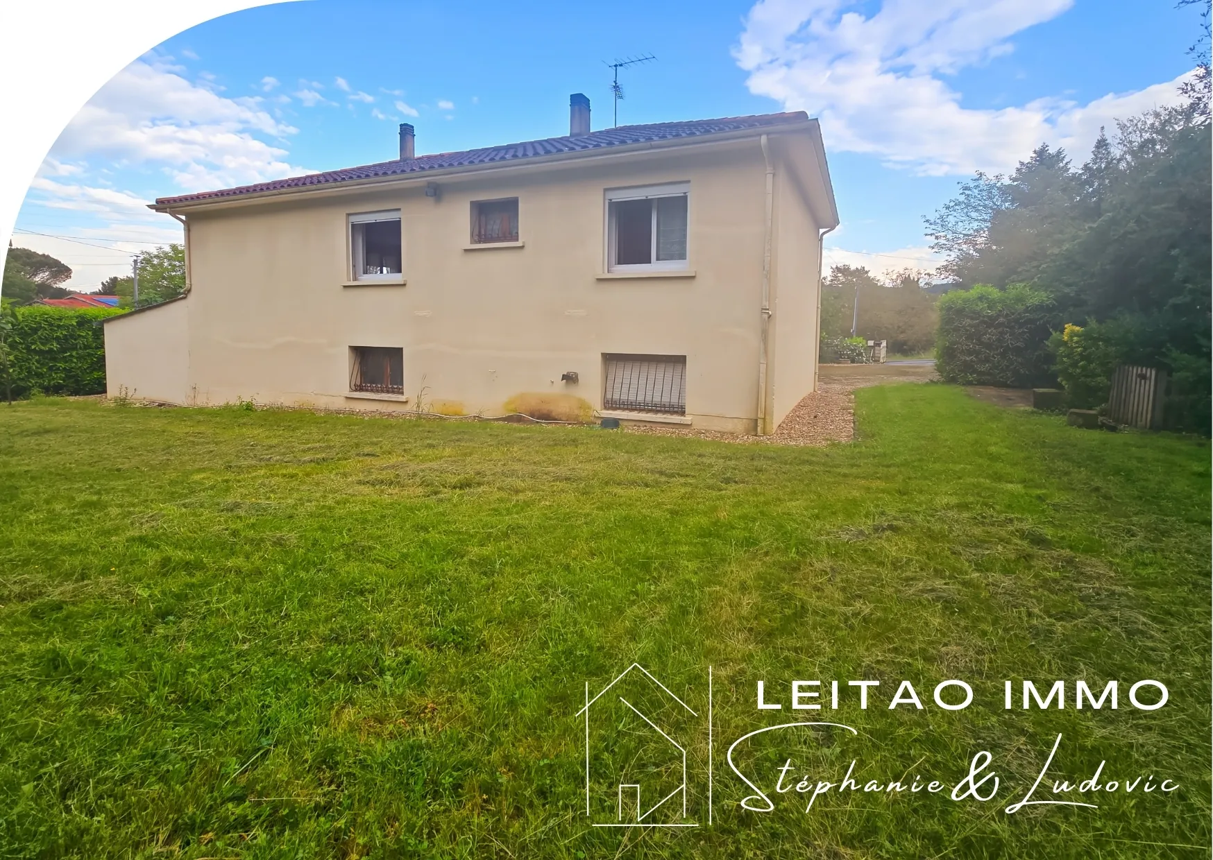 Maison individuelle à Graulhet de 83 m² avec terrain de 2525 m² et potentiel d’extension 