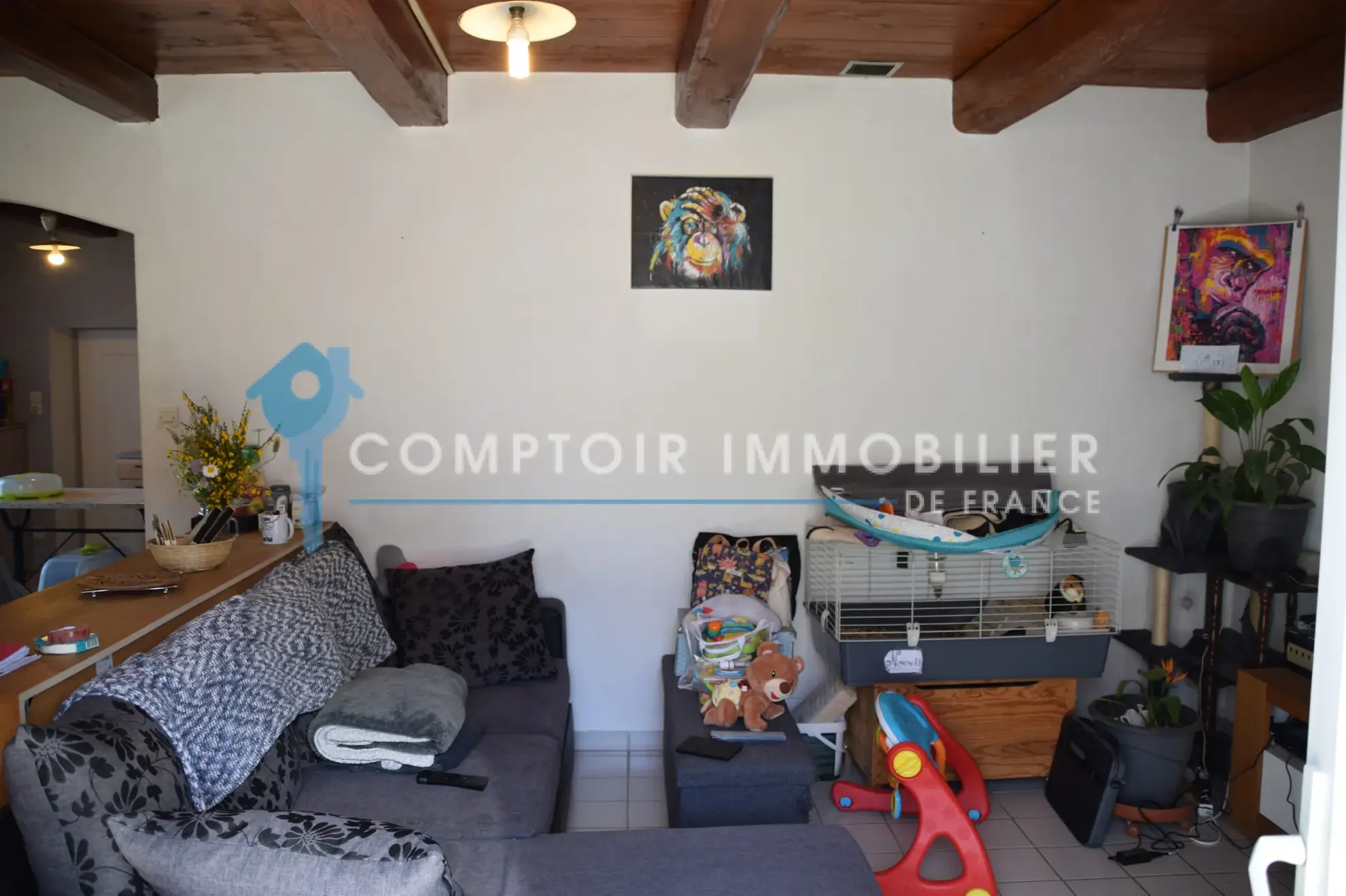 Maison ancienne rénovée de 91 m² avec parcelles à proximité du lac d’Issarles en Ardèche 