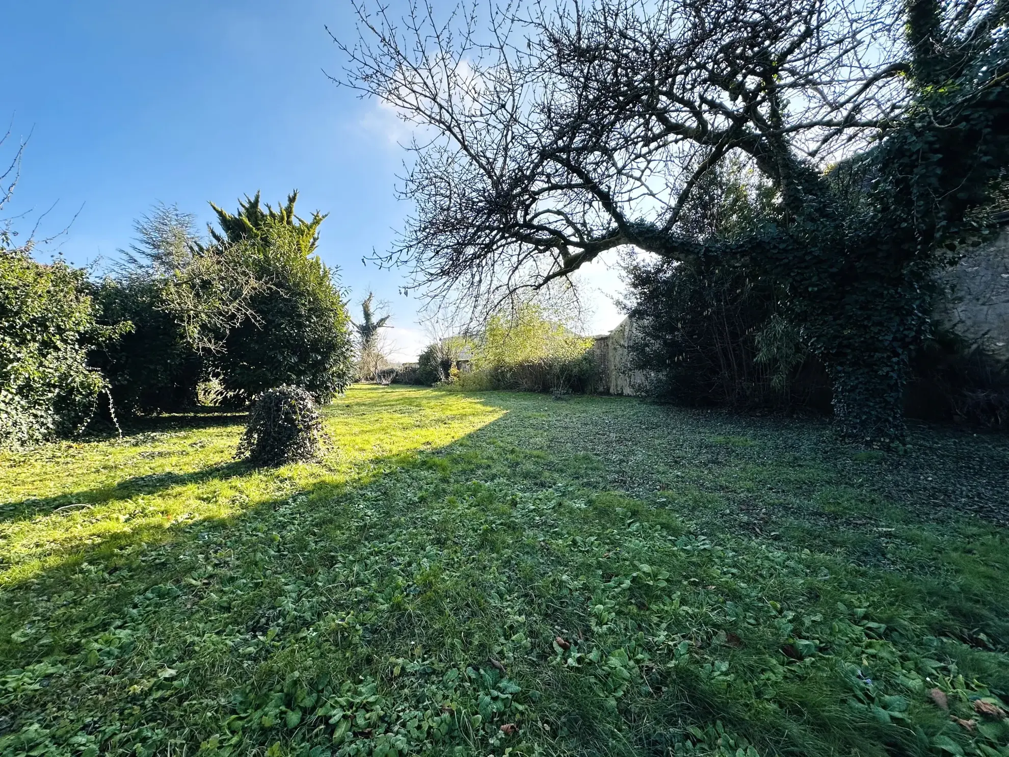 Maison ancienne avec grand terrain, garage et atelier à Auneau - Potentiel immobilier 