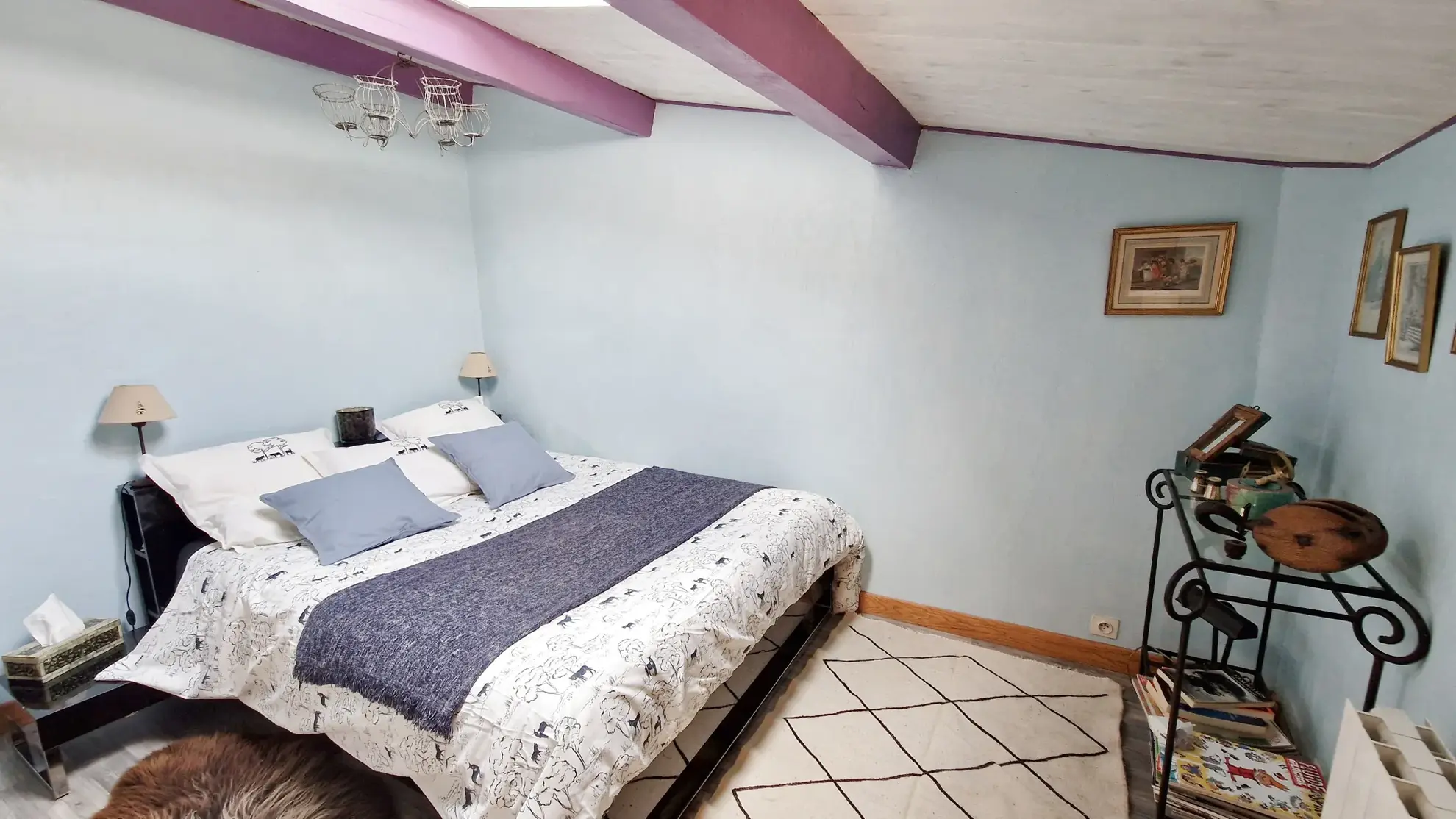 Charmante maison de village rénovée avec dépendance et vue dans le Gard 