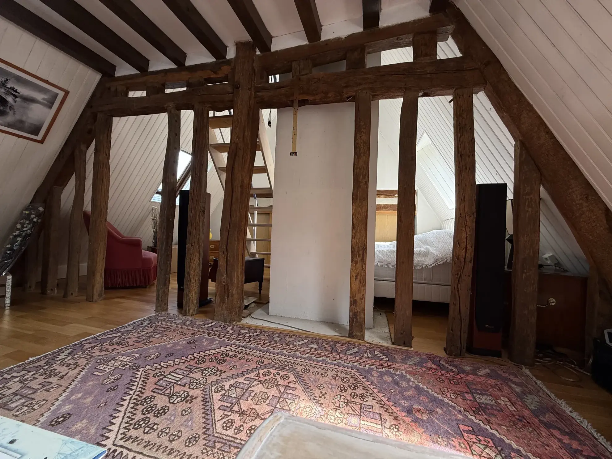 Maison de caractère avec terrain et vue dégagée à Guérquesalles 