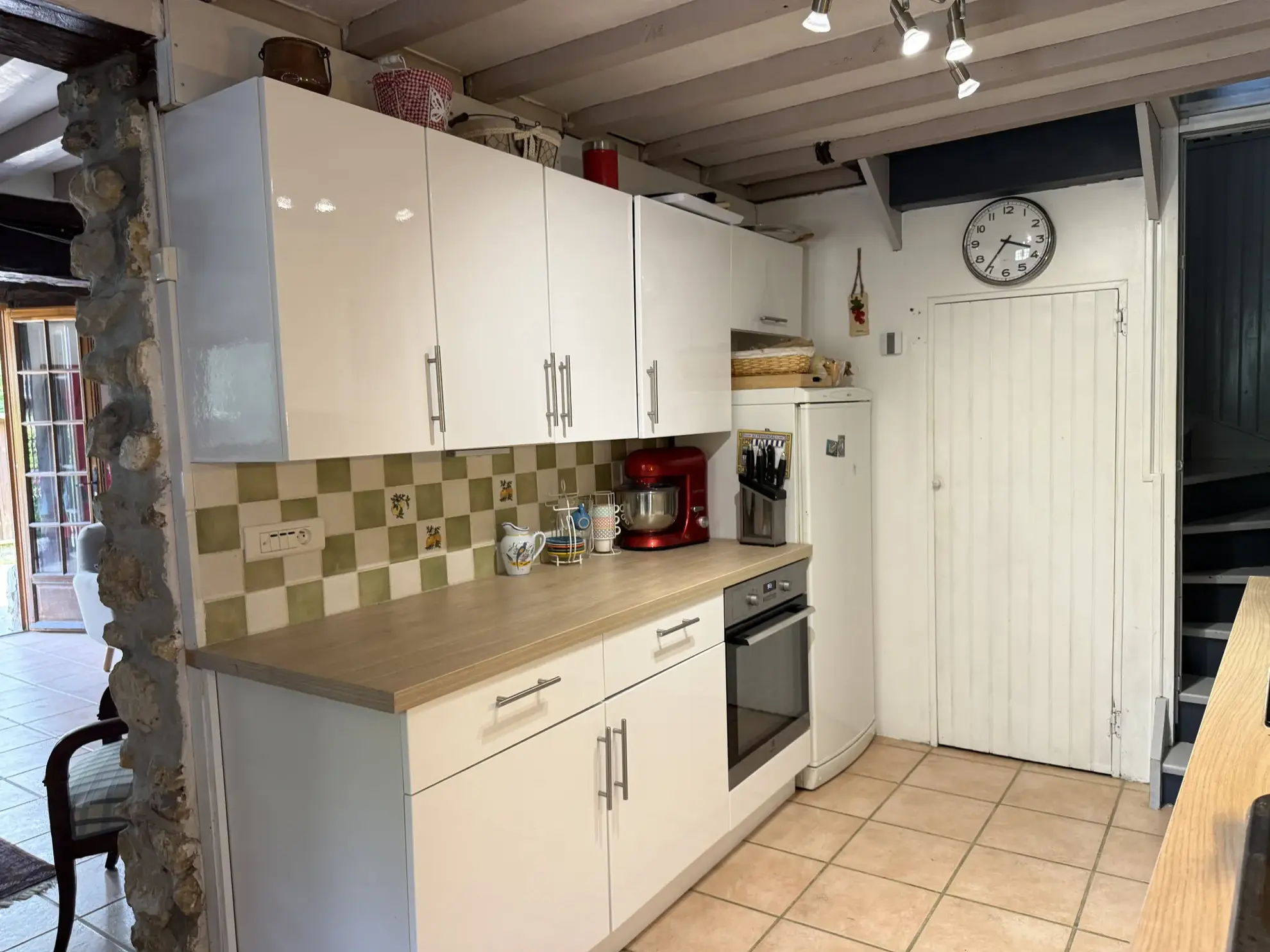 Maison de caractère avec terrain et vue dégagée à Guérquesalles 