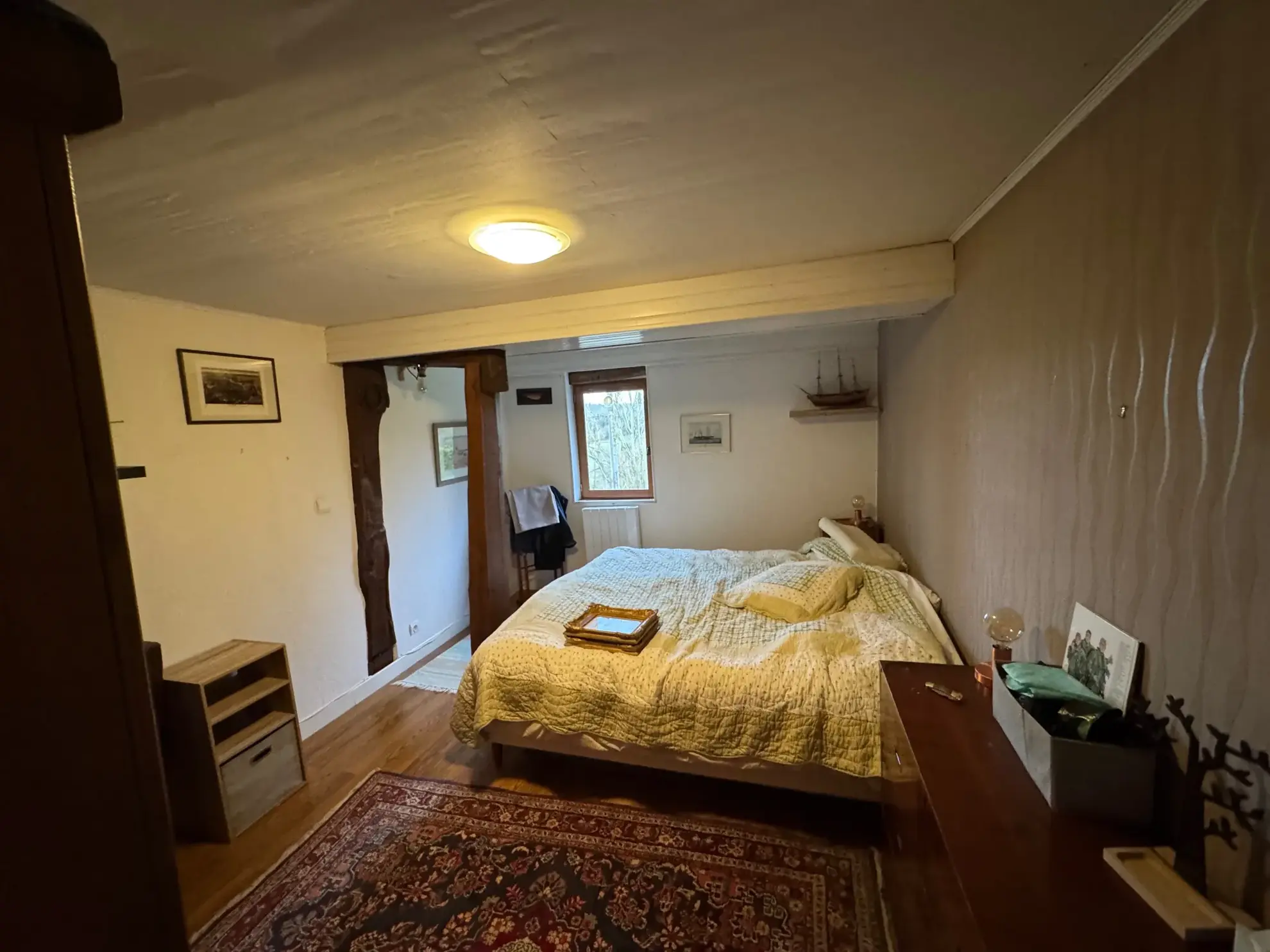 Maison de caractère avec terrain et vue dégagée à Guérquesalles 