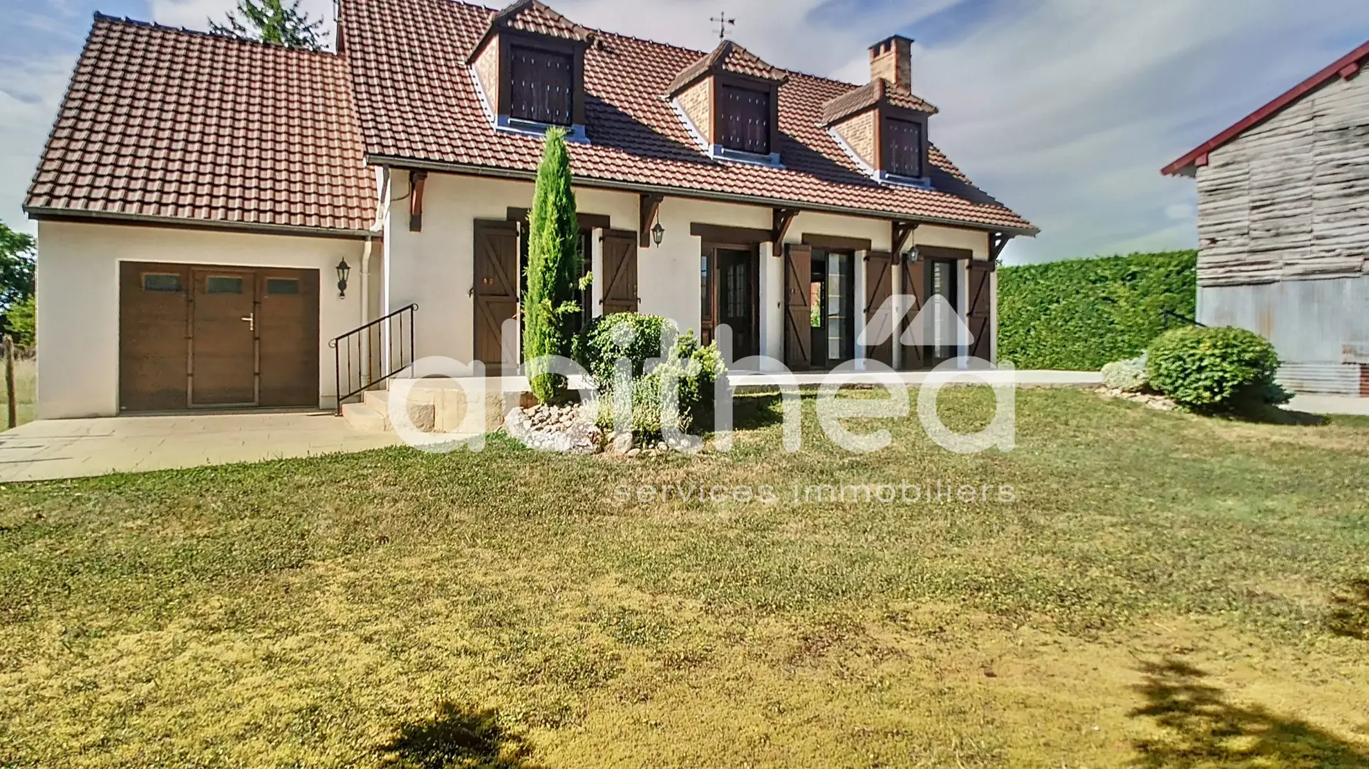 Charmante maison à Piney de 131 m² avec terrain et panneaux solaires