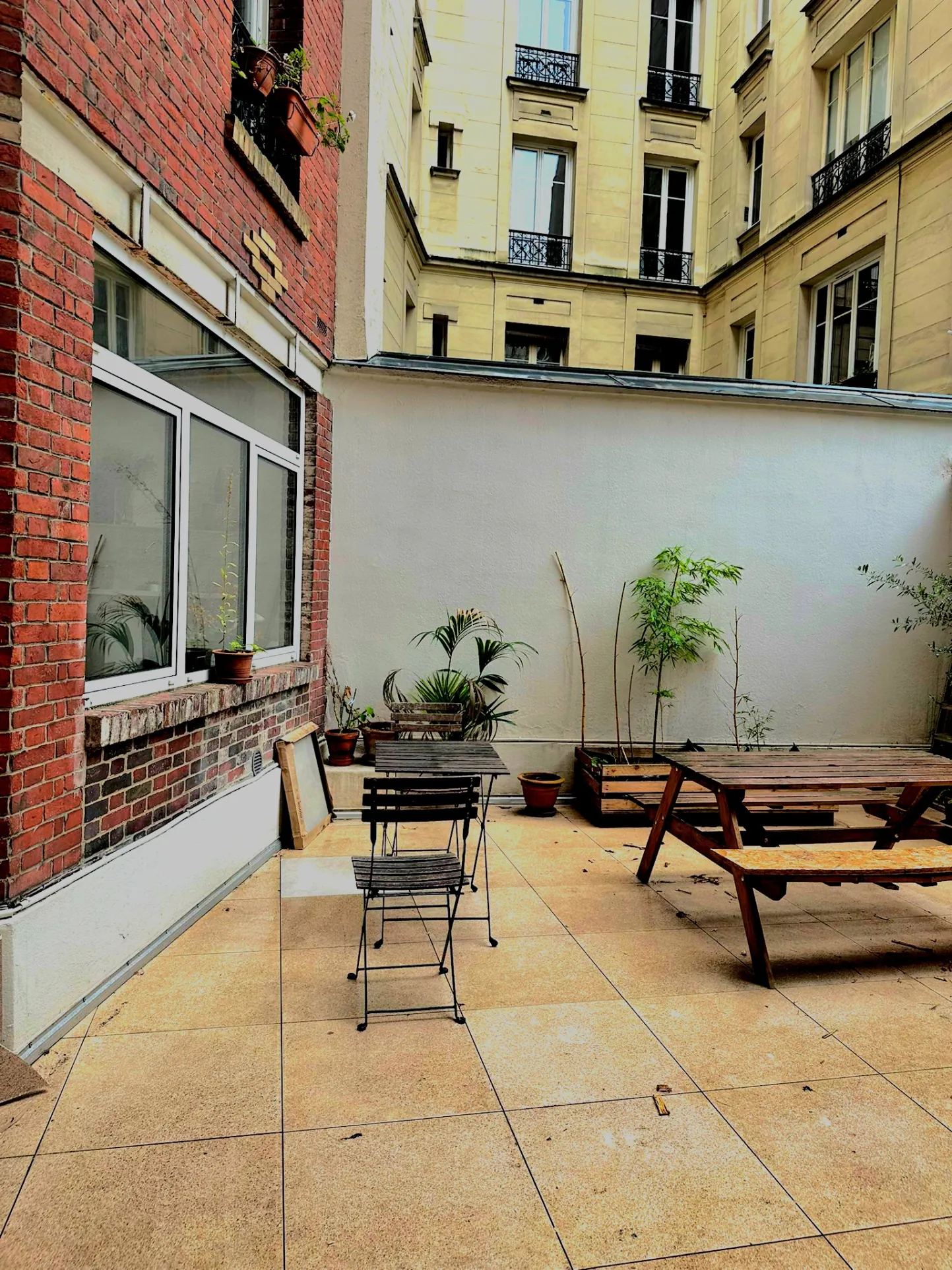 Appartement 2 pièces avec terrasse à Paris 18ème - Rue Duhesme 