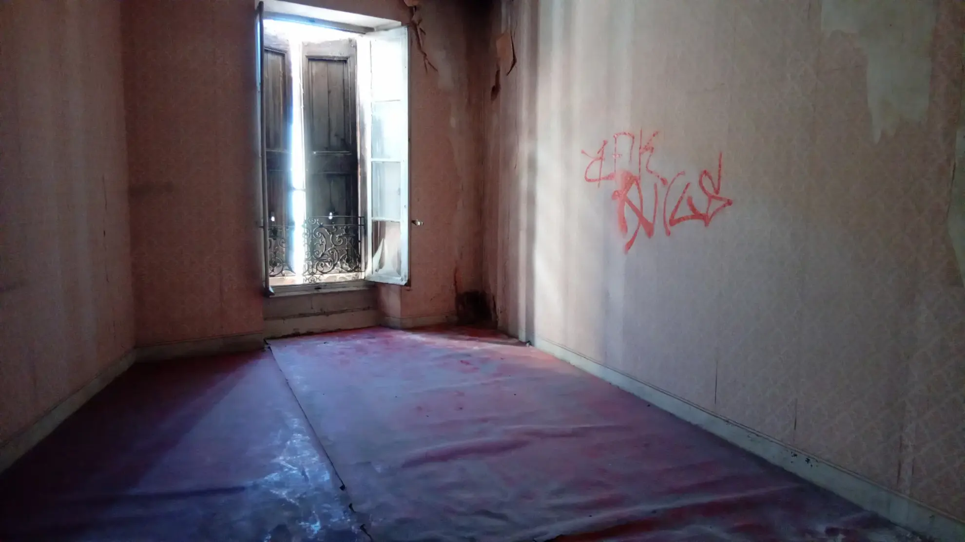 Maison de ville à rénover à Millau avec garage et jardin dans le centre-ville 