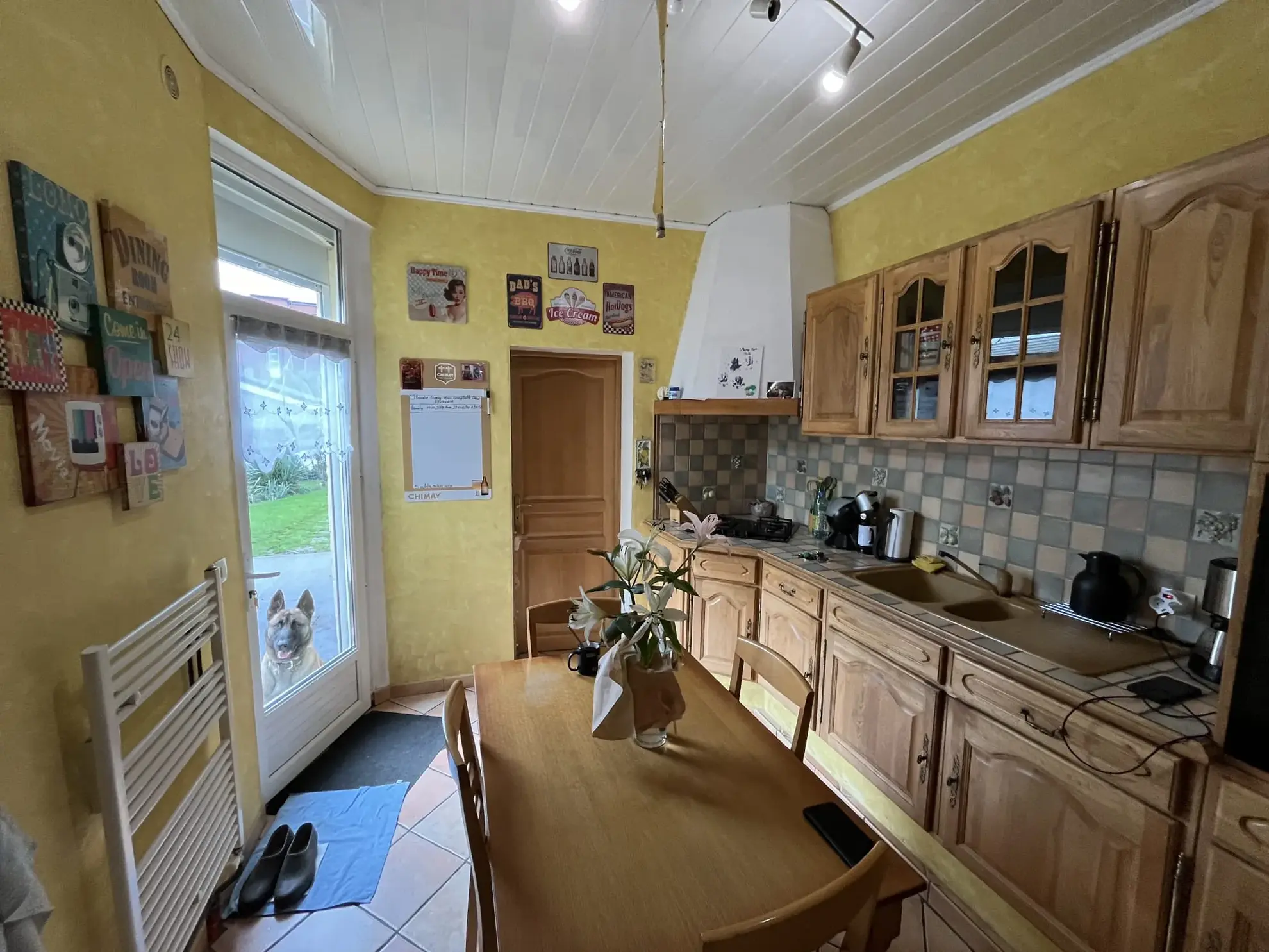 Maison de ville avec jardin et garage à Hirson - 112 m² 