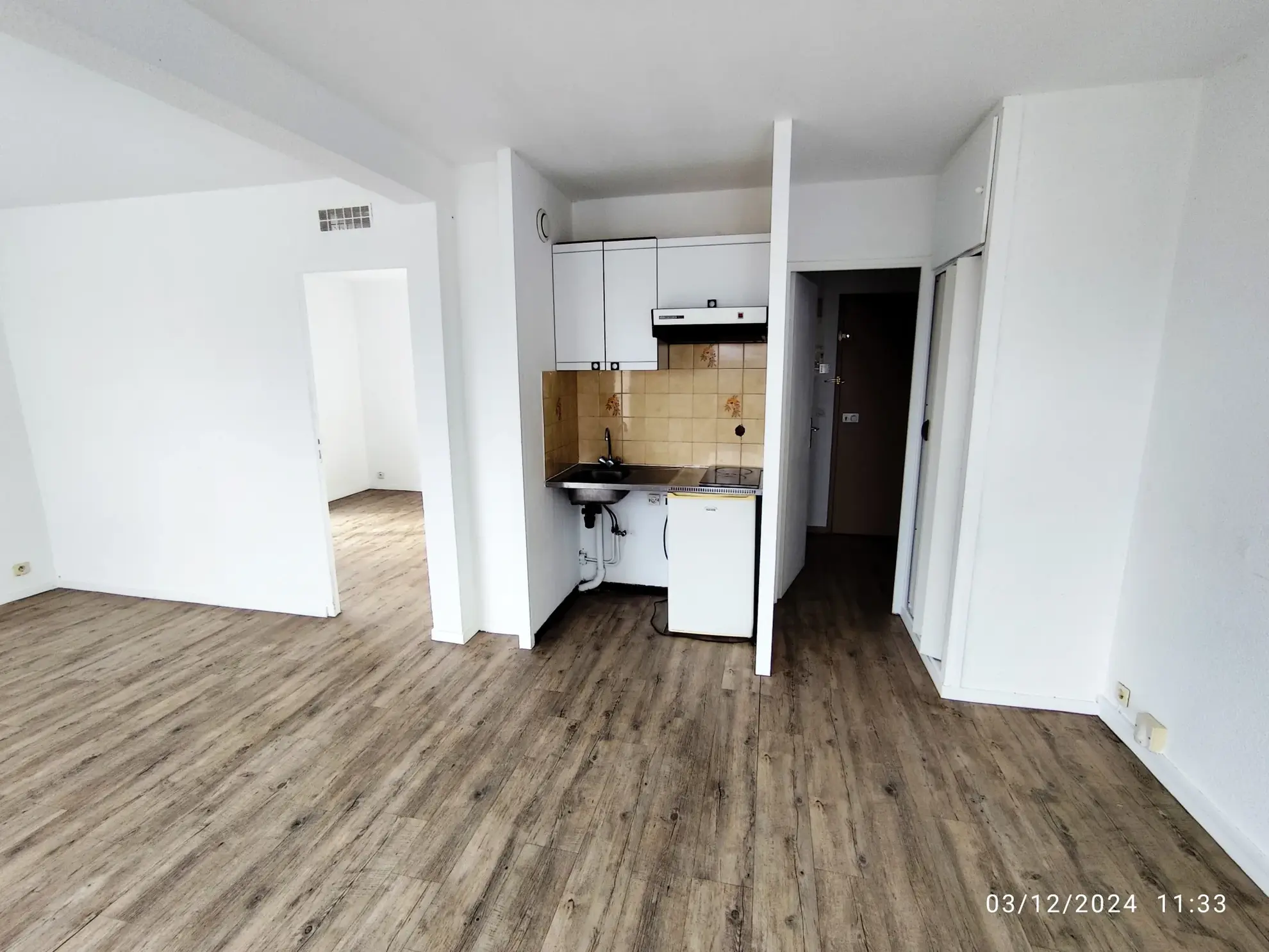 Appartement 2 pièces à vendre à Cergy – 42,29 m² avec balcon et garage 
