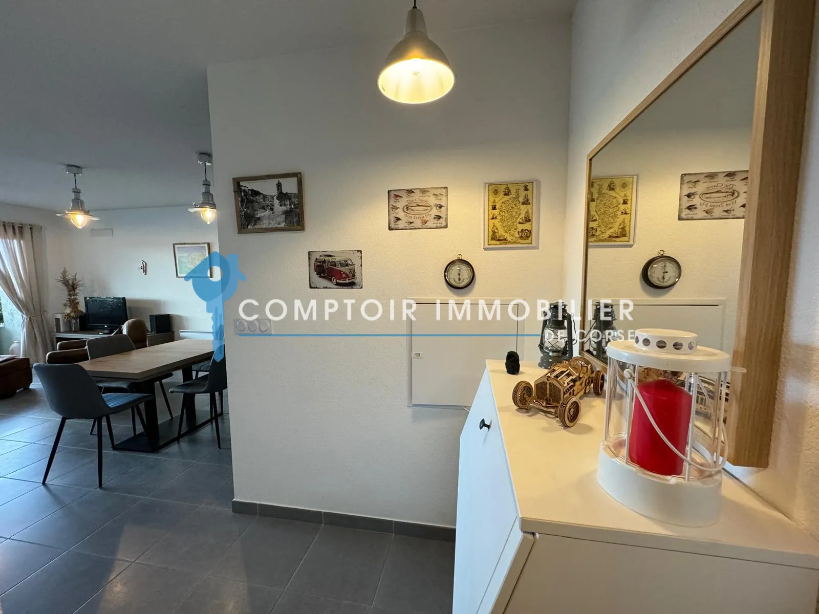 Appartement T2 de 50 m² à Aléria avec terrasse et vue montagne 