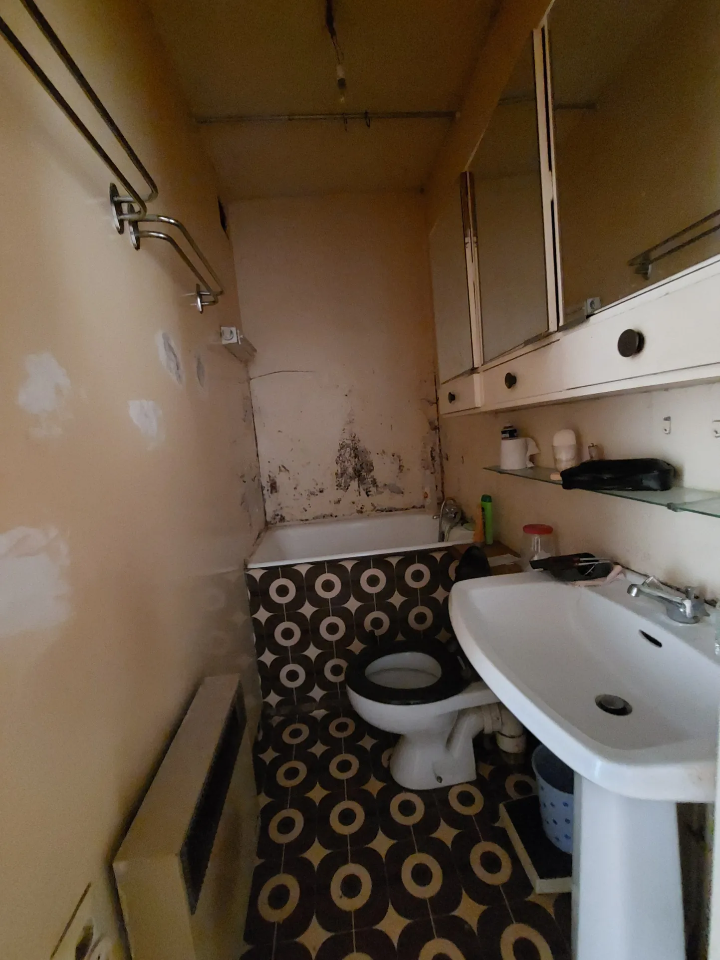 Maison de village à rénover avec local commercial en centre-ville à Brusque 