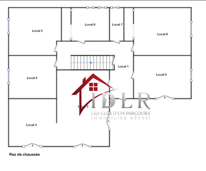 Maison individuelle avec 3 chambres et terrain de 2300m² à Bans 