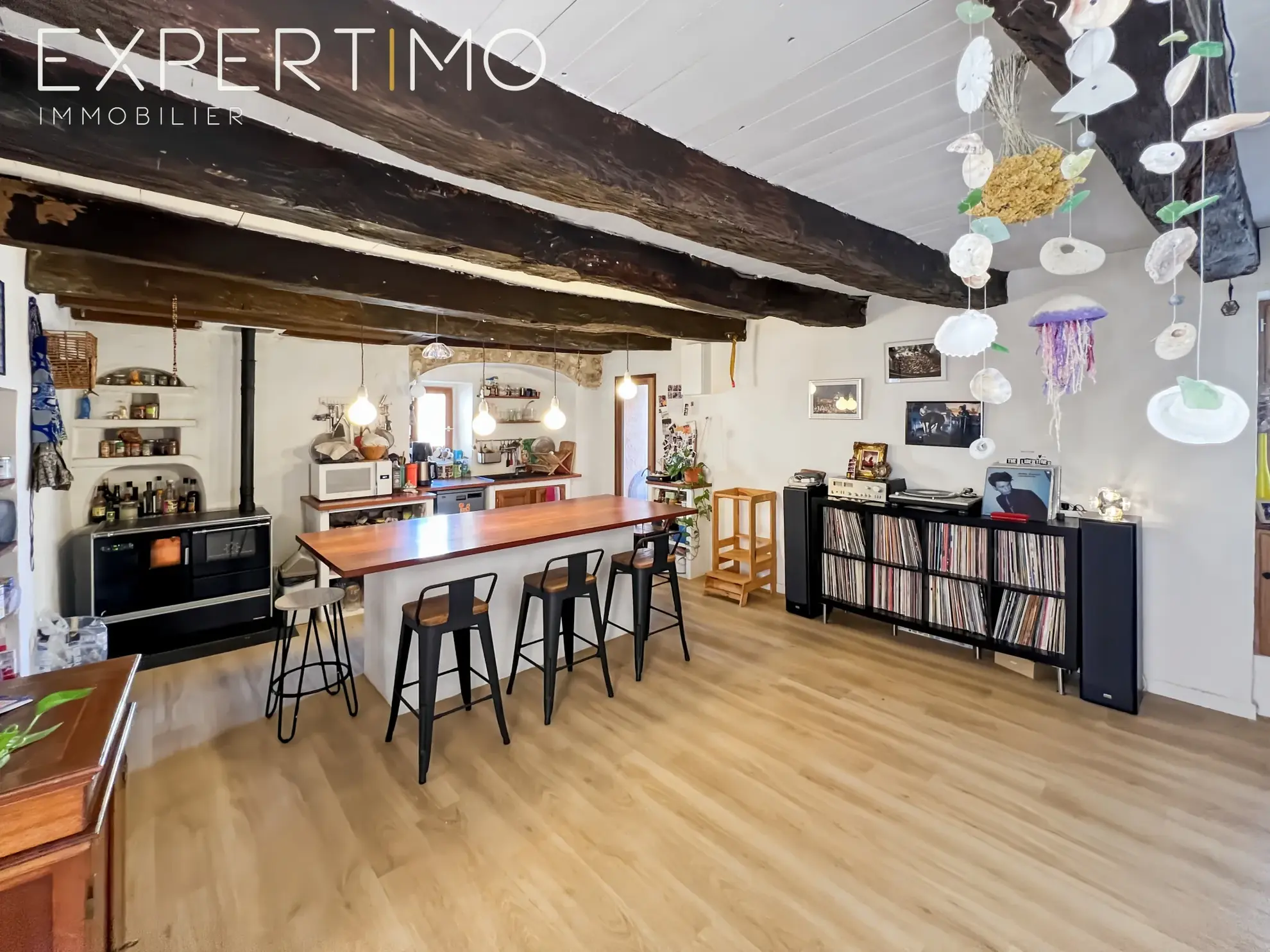 Maison de village rénovée avec 3 chambres à Argelliers, proches de Montpellier