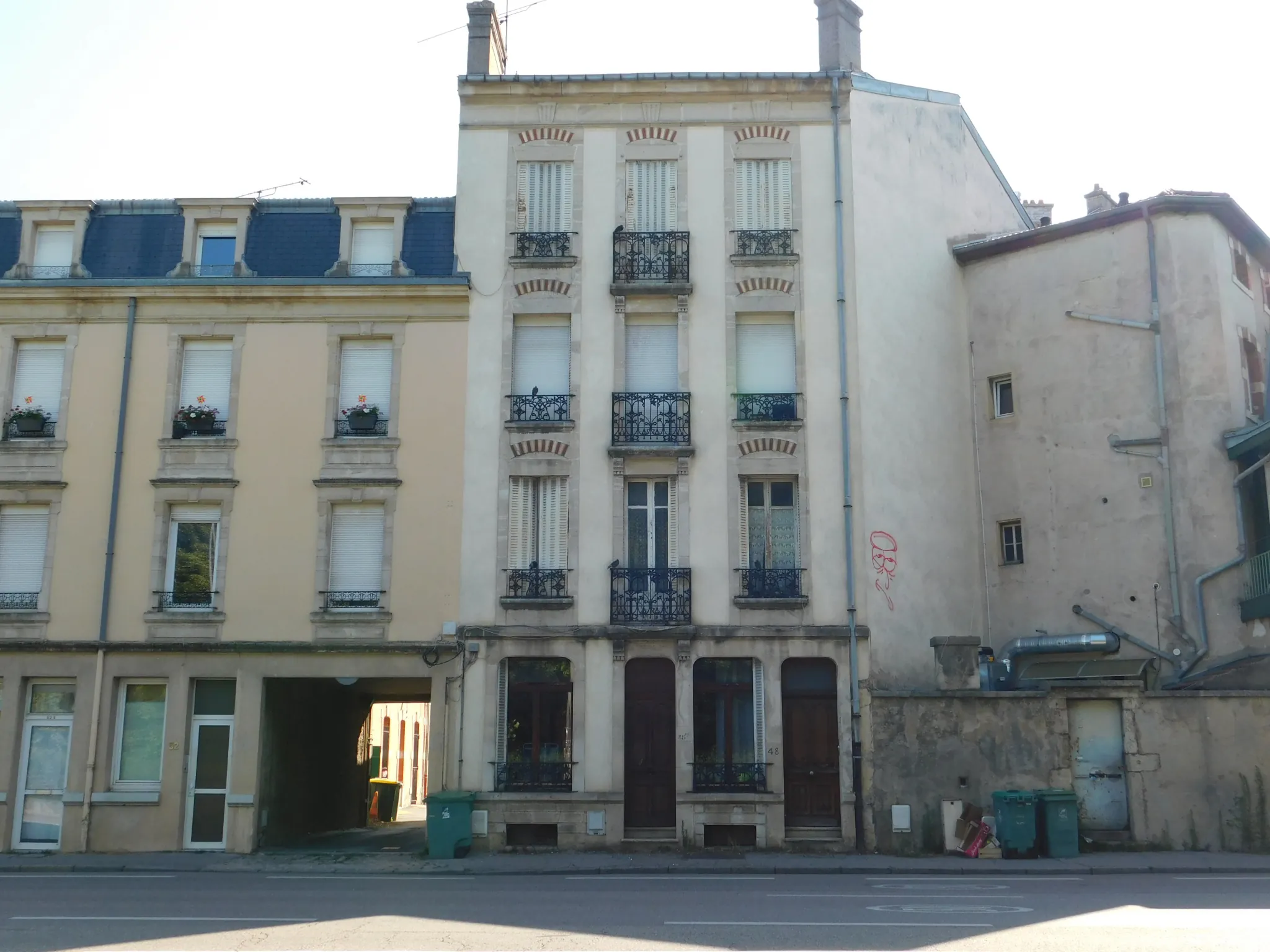 Appartement T3 Bis à Nancy face au Parc de la Pépinière avec balcon - Immeuble 1920