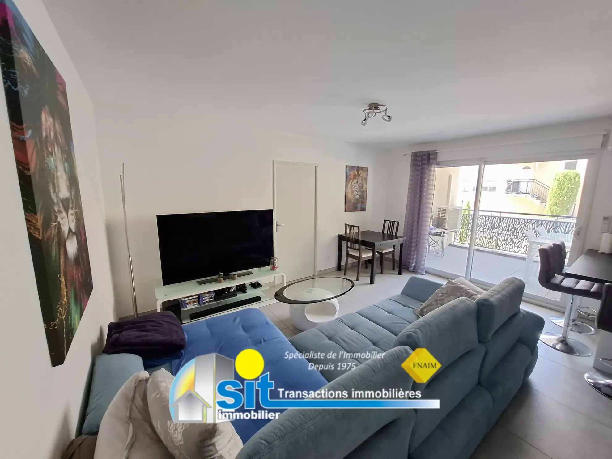 Appartement 3 pièces avec terrasse et garage double à Vienne (38200) 