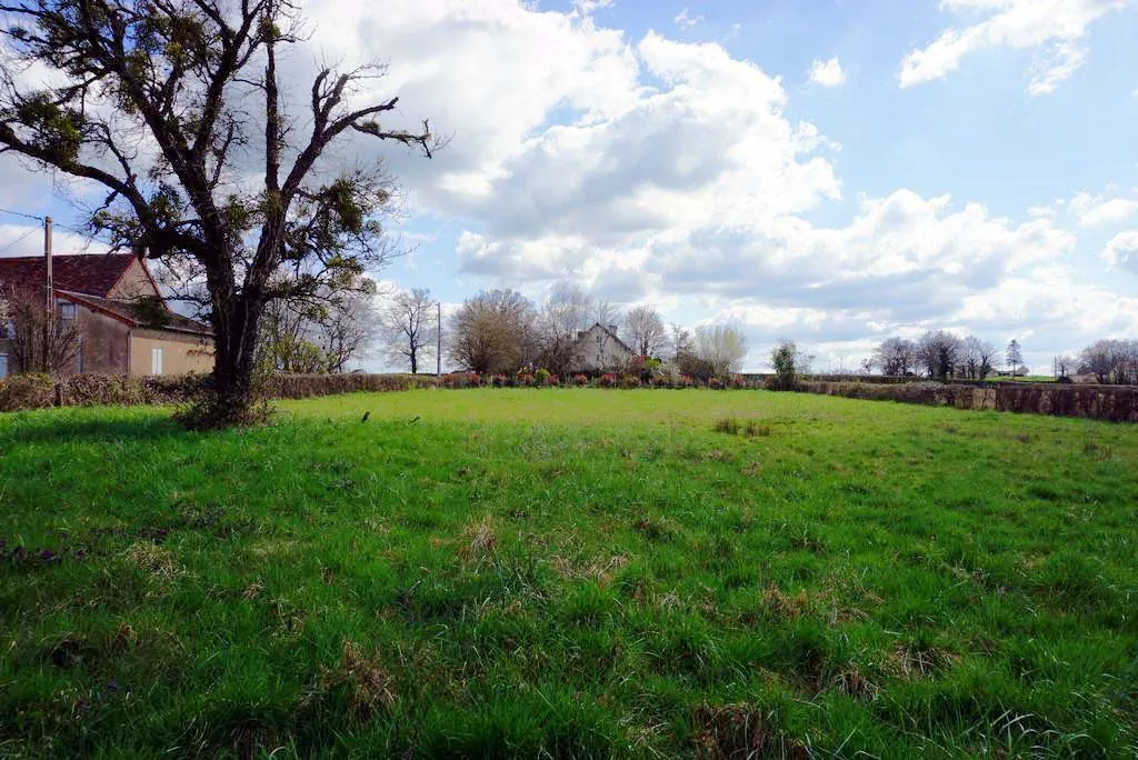 Terrain constructible de 2 347 m² proche de Paray le Monial 