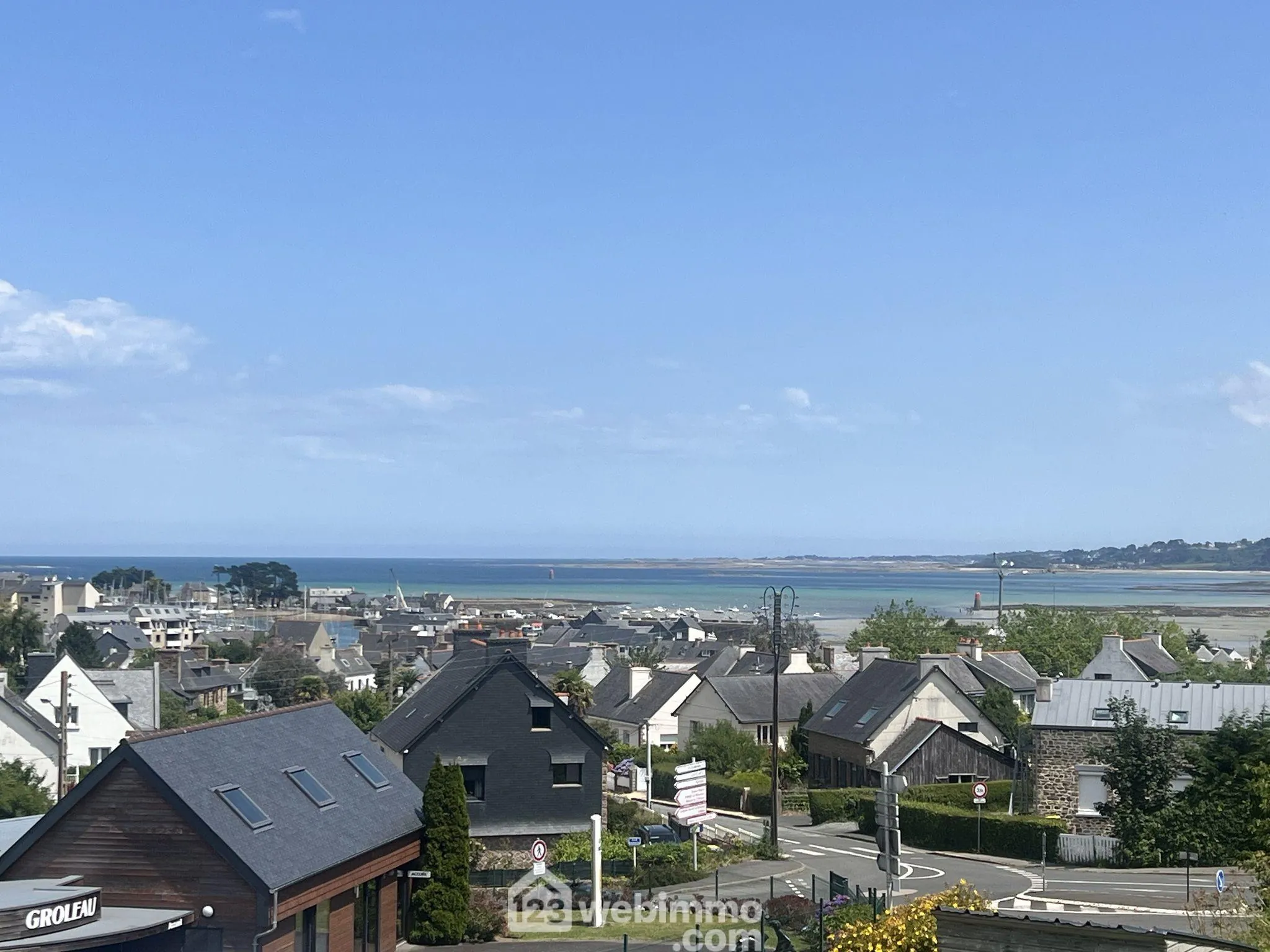Maison à vendre avec vue mer et jardin à Perros-Guirec - 59 m² 