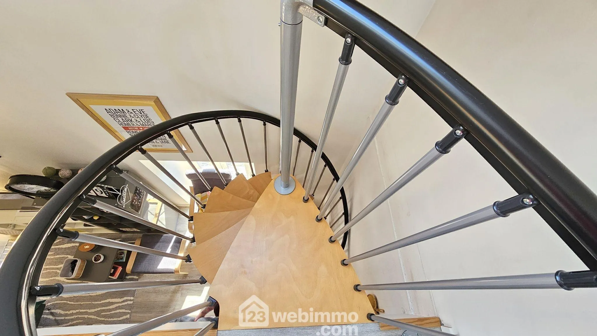 Appartement duplex lumineux de 70 m² à Puiseaux en centre-ville 