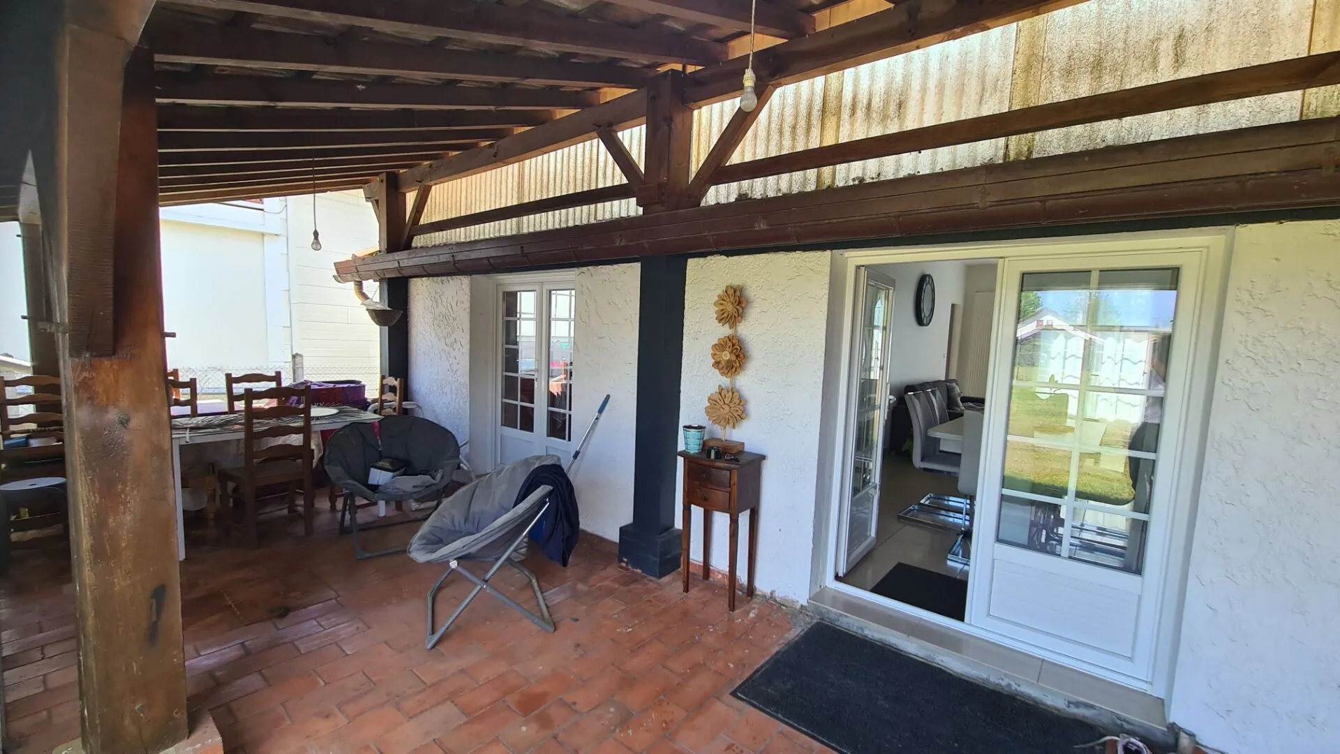 Charmante maison de plain-pied rénovée à Morcenx avec terrain et terrasse 