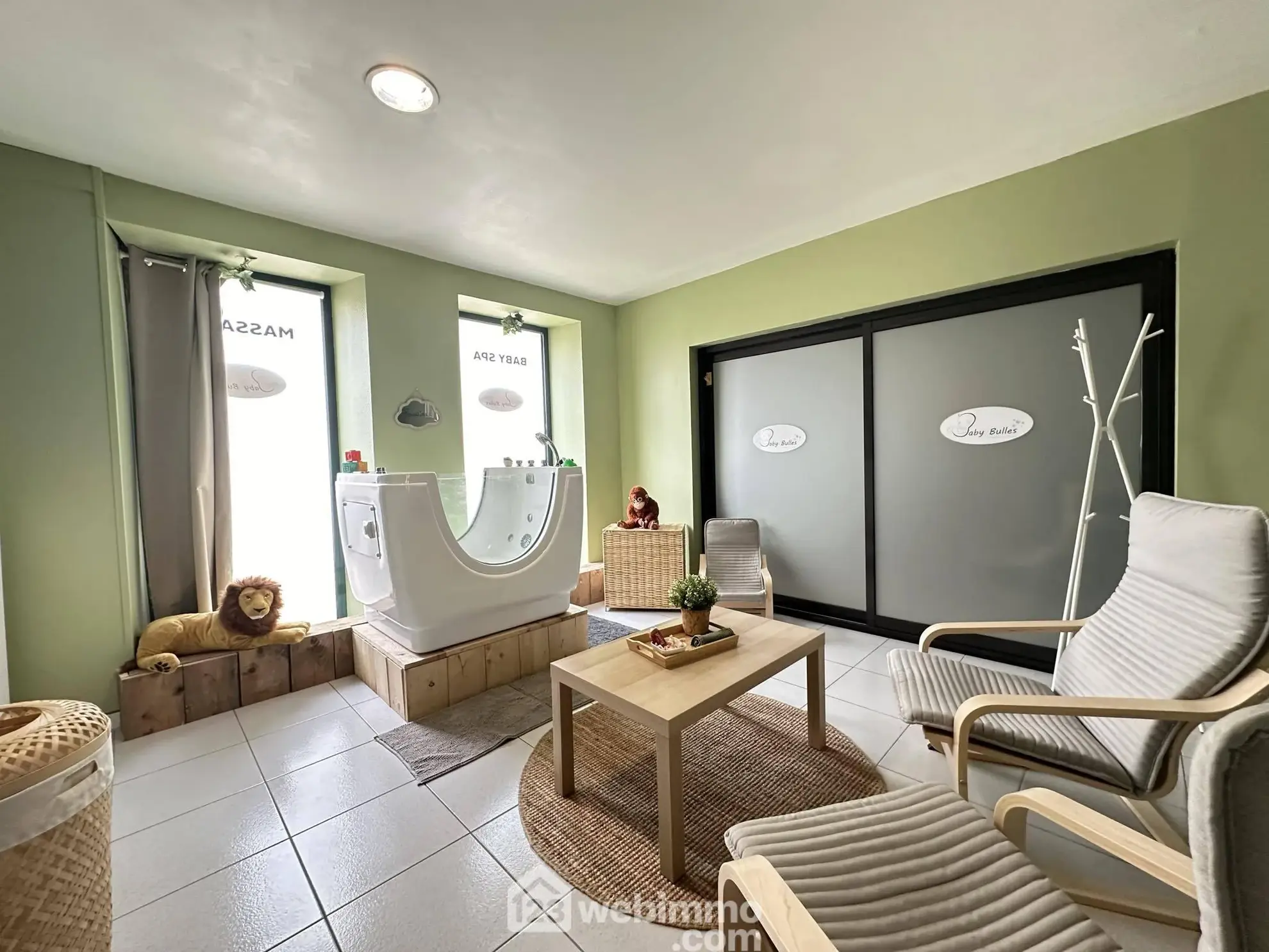 Fond de commerce de 102 m² à vendre à Bruyères-et-Montbérault 