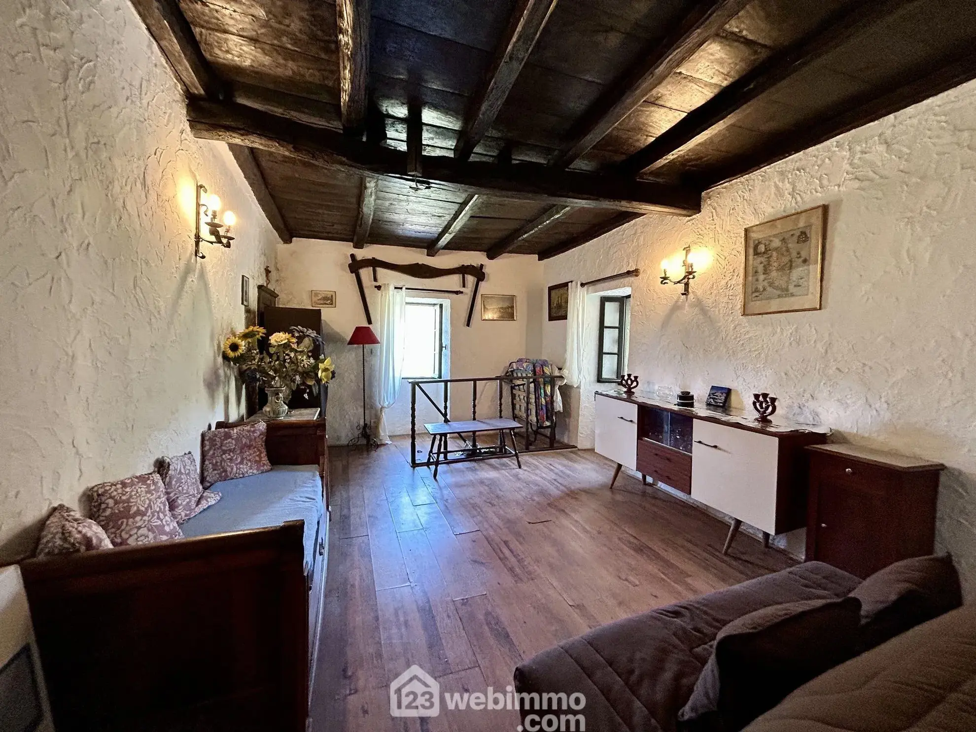 A vendre maison de village de 90 m² avec terrasse à Bigorno, Vue sur la vallée du Golo 