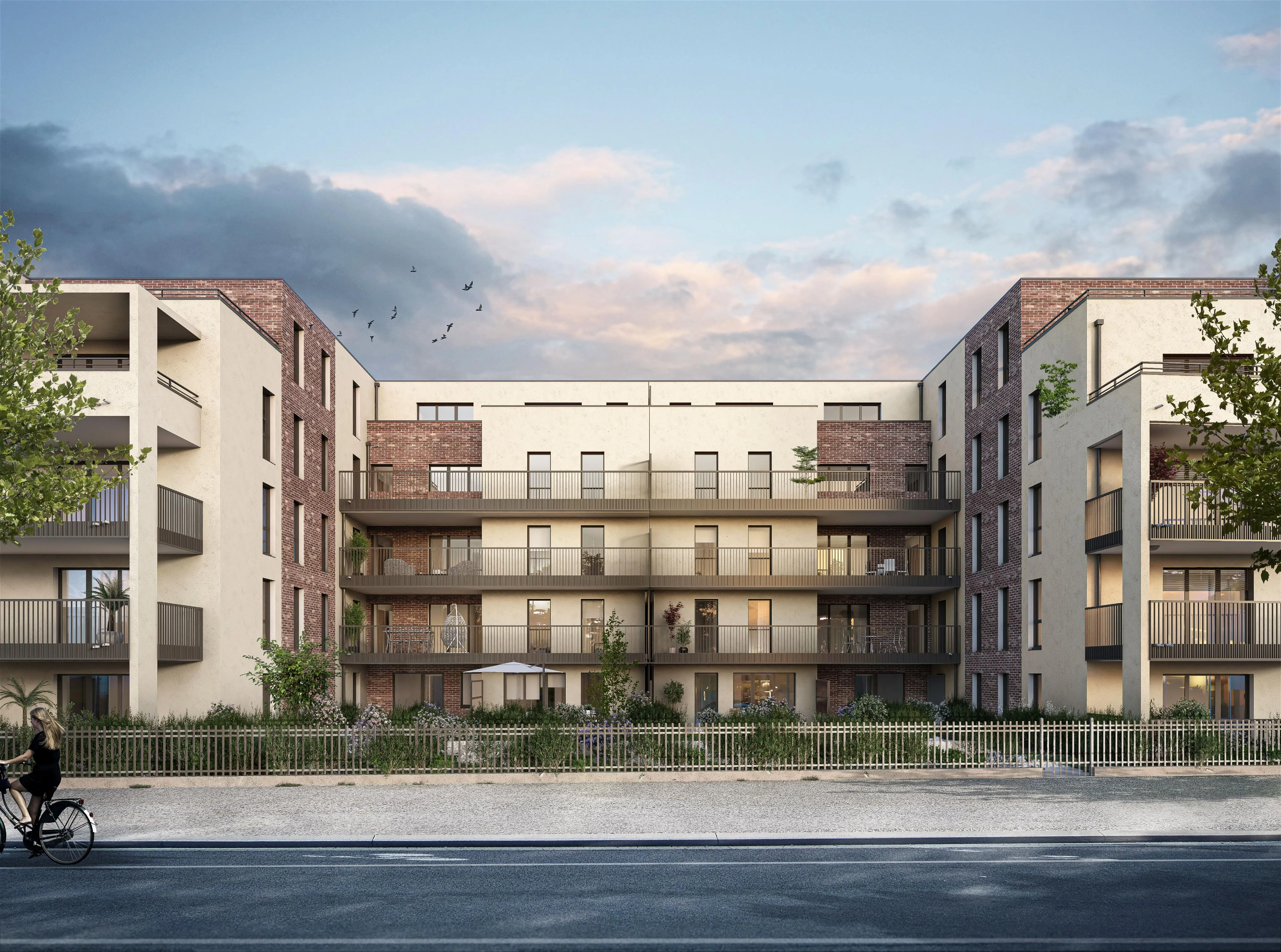 Appartement T3 avec balcon au cœur de Veauche - Résidence contemporaine 