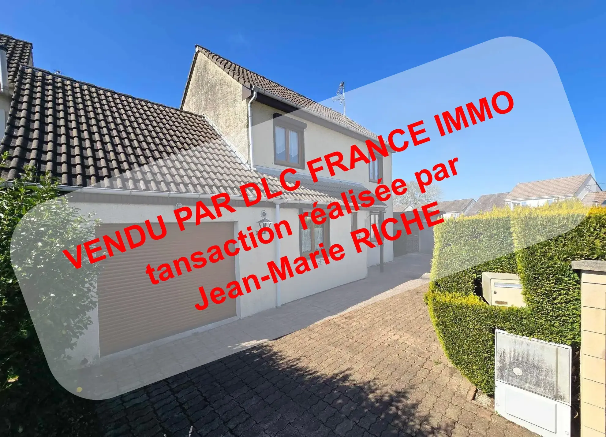 Maison semi-individuelle de 95 m² avec jardin et garage à Wargnies-le-Grand