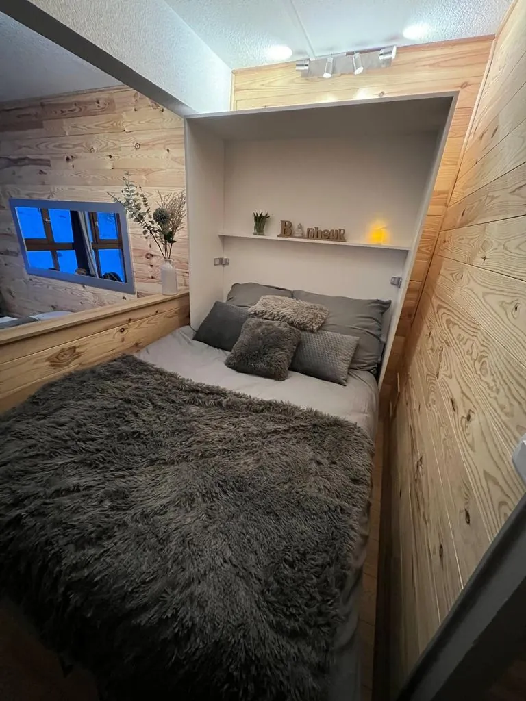 Studio rénové de 25,30 m² à vendre à Isola 2000, vue front de neige 