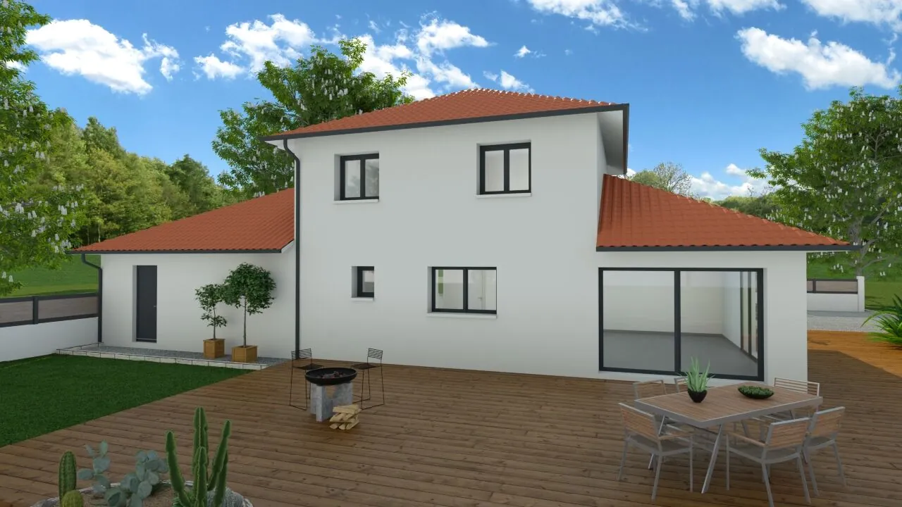 Maison neuve à bâtir à Saint Jean de Bournay - Secteur CALME et proches commodités 